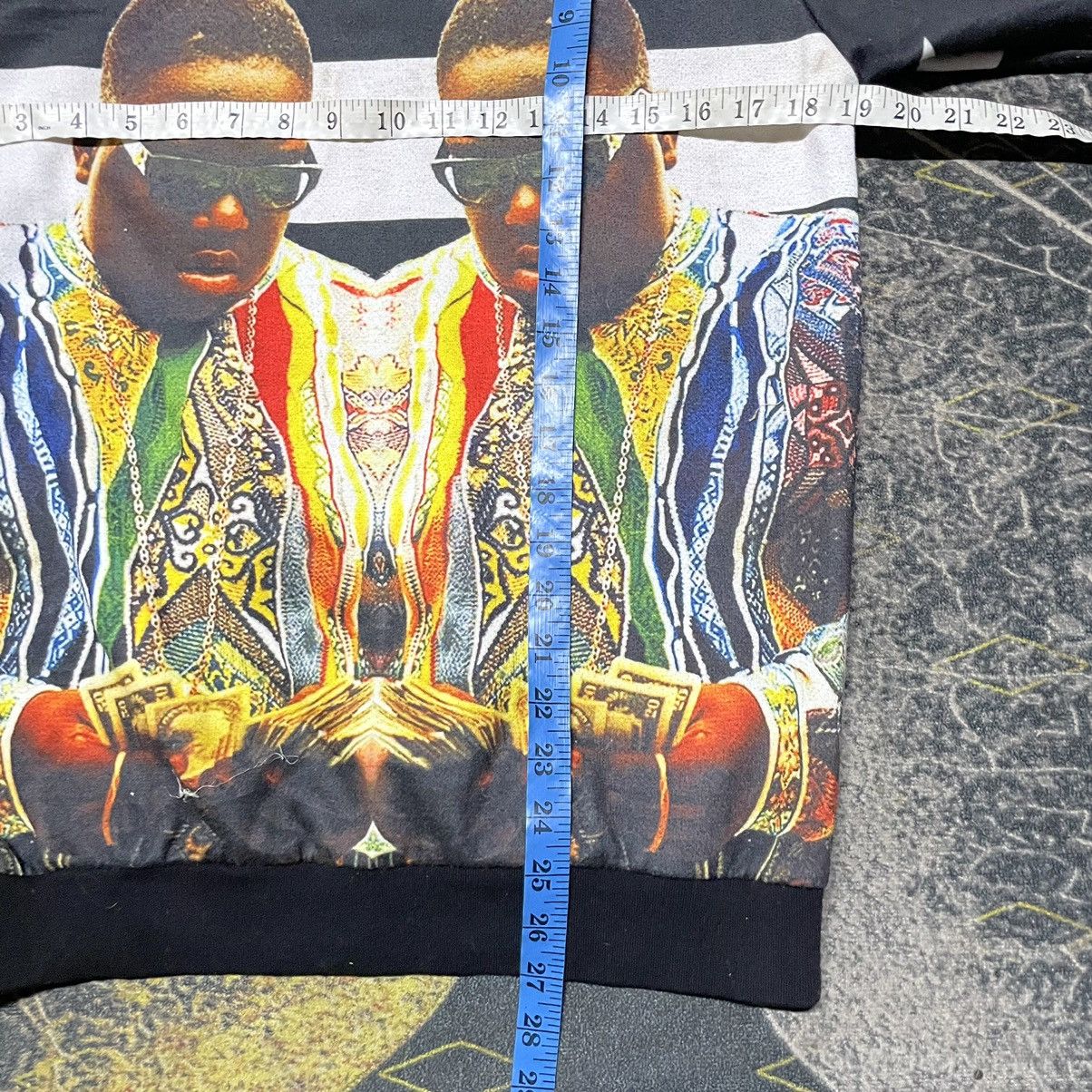 Rap Tees × Vintage 💥Notorious B.I.G Biggie Rapp Icon Overprint Sweatshirt Size US S / EU 44-46 / 1 - 4 Thumbnail