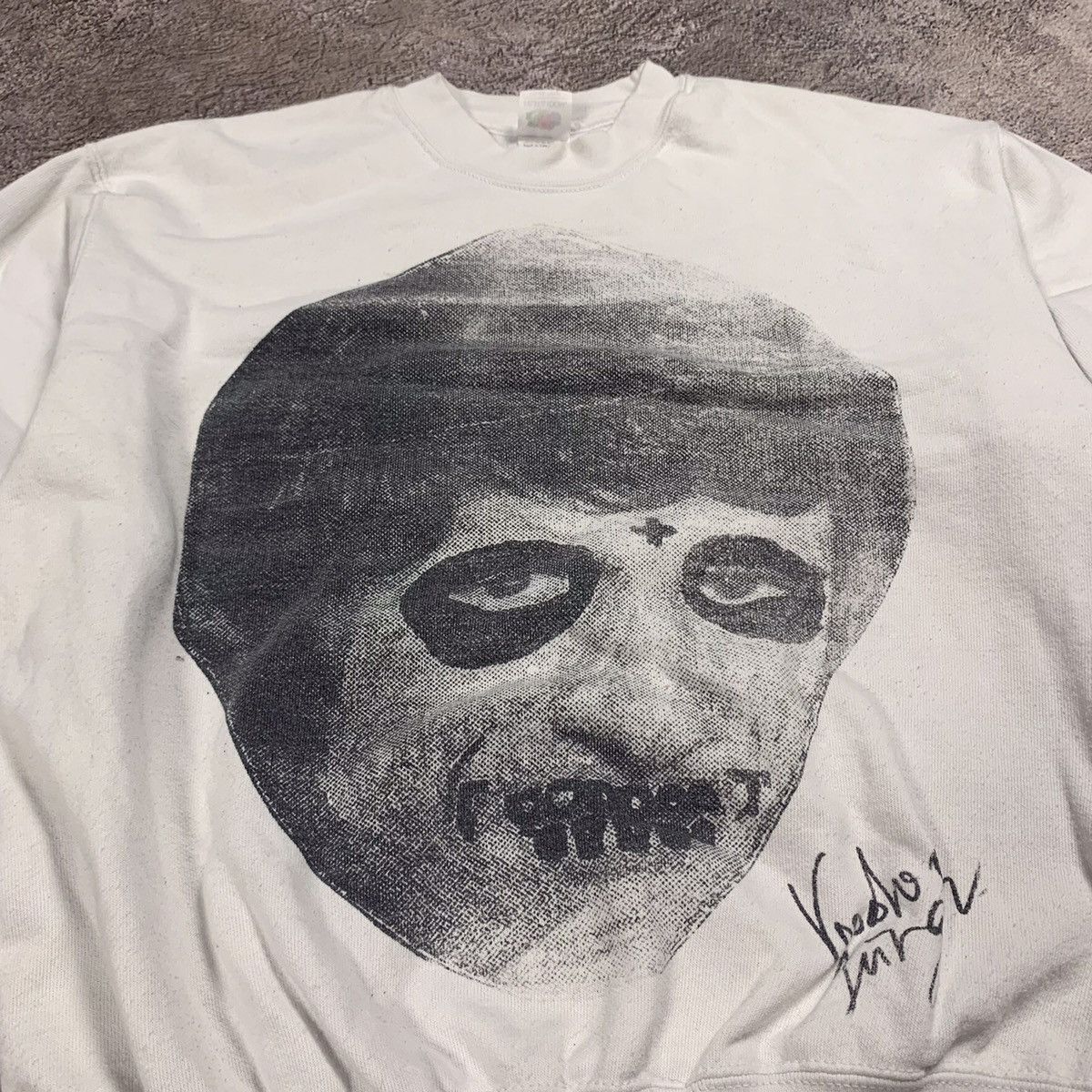 Band Tees VINTAGE Y2K SCREAMER FACE HORROR SKELETON BLOOD PSYCHO 90s Size US M / EU 48-50 / 2 - 3 Thumbnail