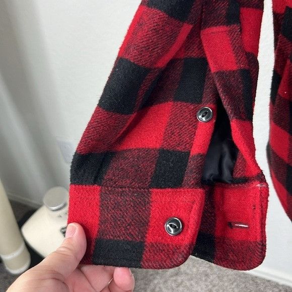 Polo Ralph Lauren Polo by Ralph Lauren Fleece Lined Plaid Wool Sherpa Overshir Size US L / EU 52-54 / 3 - 7 Thumbnail