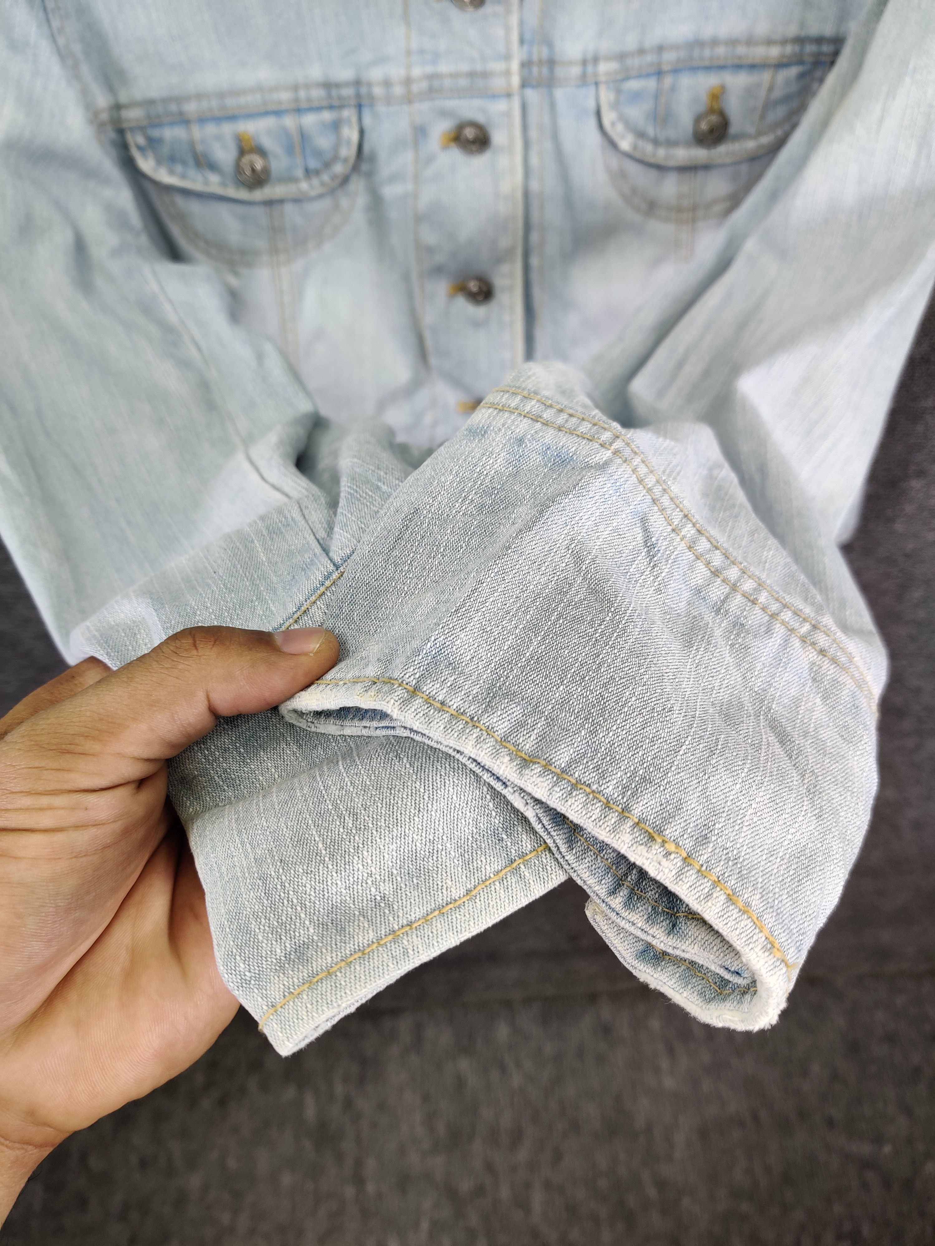 Japanese Brand Vintage Peyton Place Denim Jacket Nice Design Size US M / EU 48-50 / 2 - 11 Thumbnail