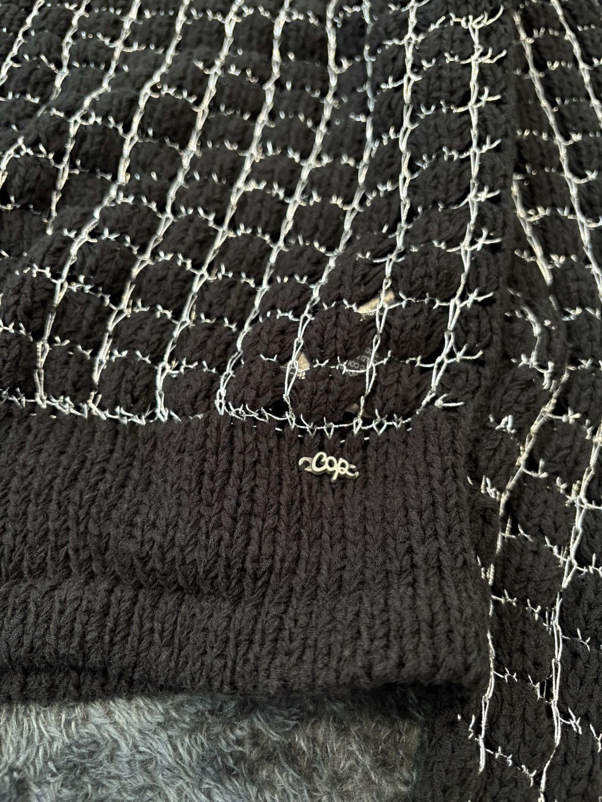 Cop Copine Vintage Cop Copine Mesh Gilet Sweater Size M / US 6-8 / IT 42-44 - 5 Thumbnail