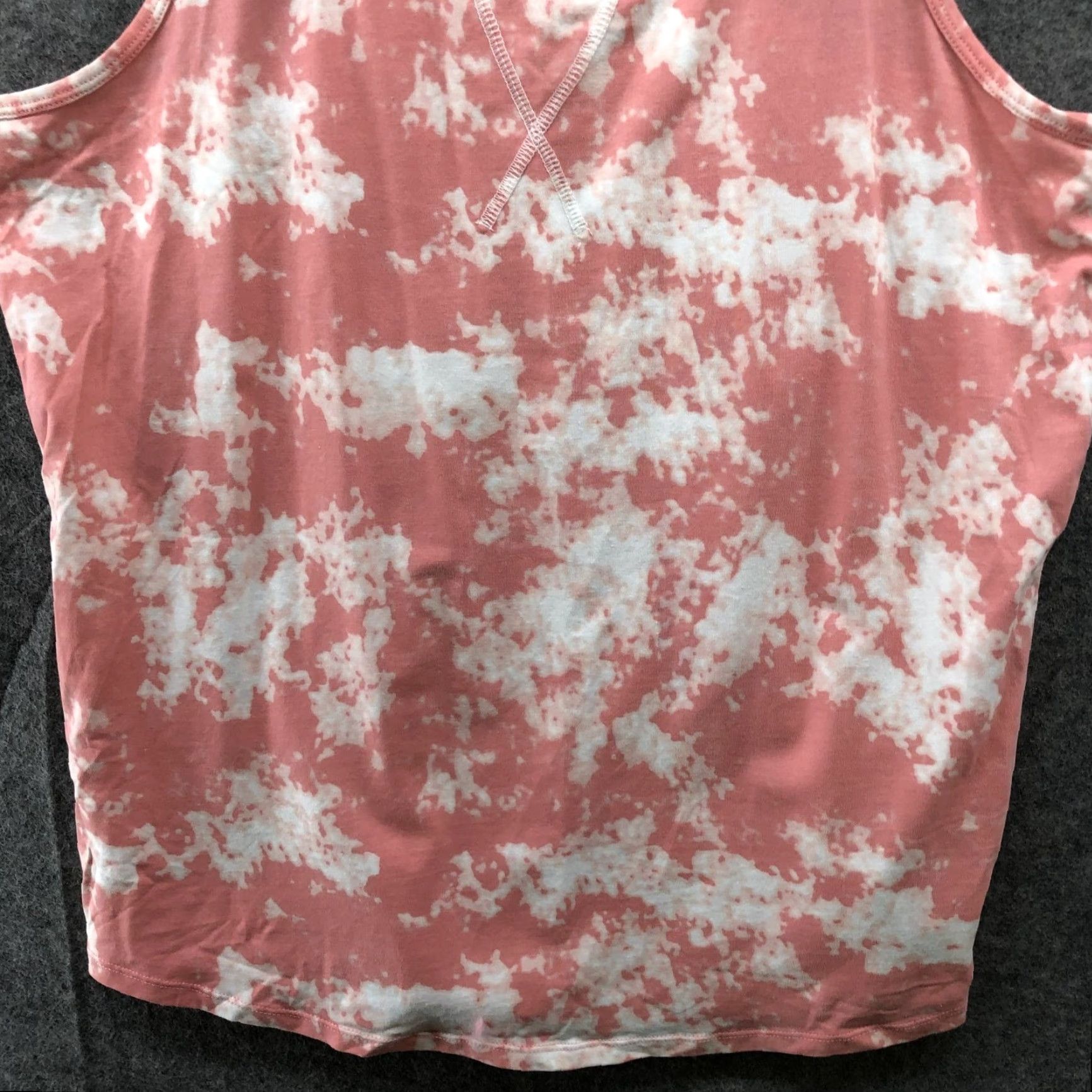 Calvin Klein Calvin Klein Sleepwear Tank Top Womens L Pink Tie Dye Lounge Pajama Top Size L / US 10 / IT 46 - 4 Thumbnail