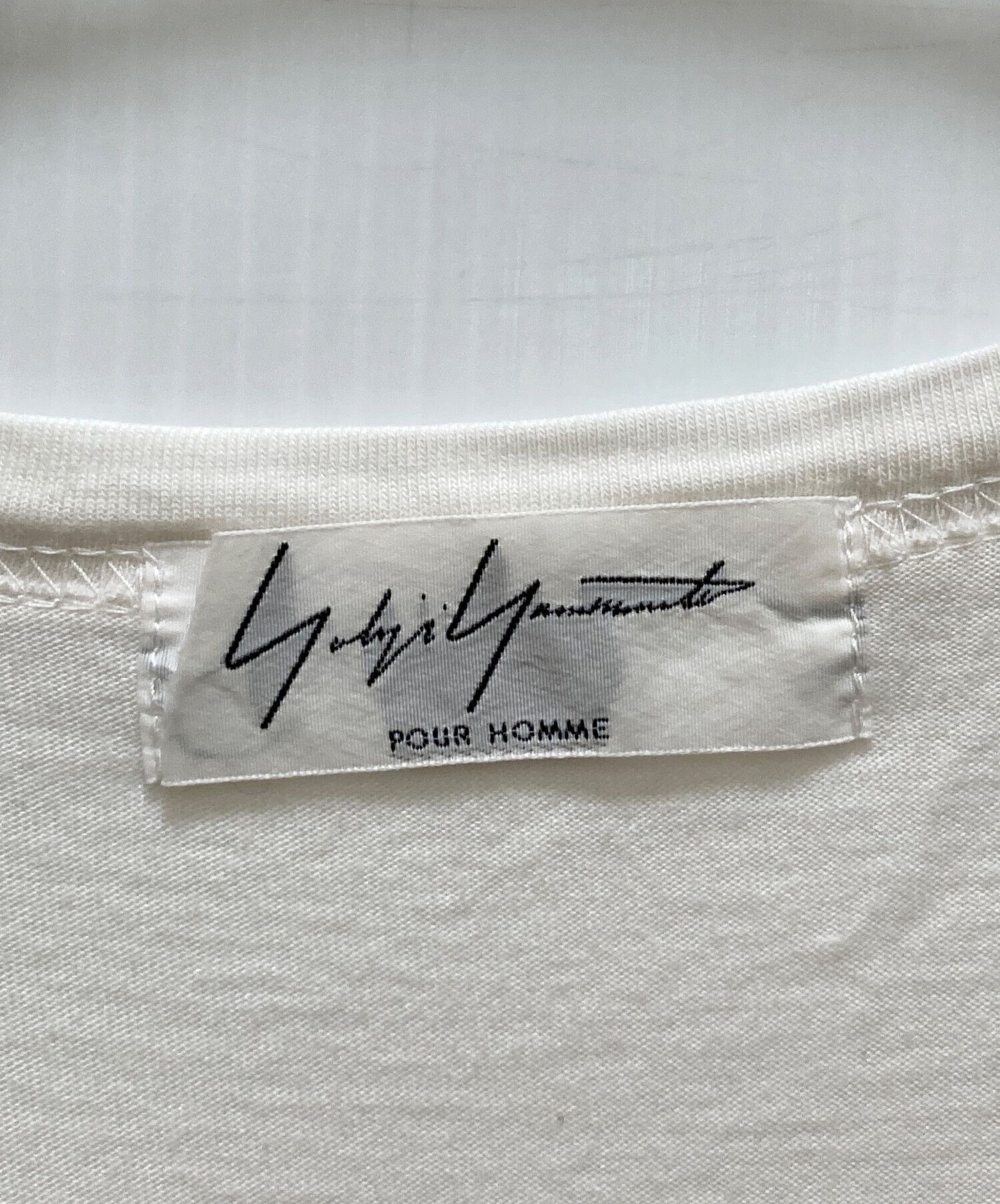 Yohji Yamamoto Yohji Yamamoto Pour Homme Face Design Short Sleeve T-Shirt 3 Size US L / EU 52-54 / 3 - 9 Thumbnail