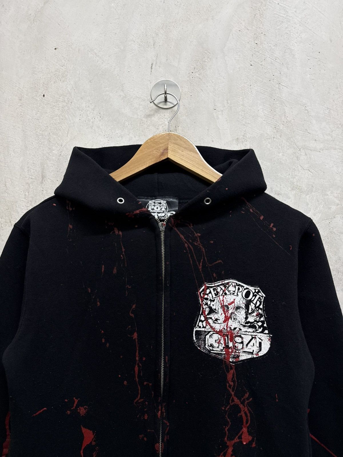 Sex Pot ReVeNGe Sex Pot Revenge Punk Skulls Goth Anarchy Hoodie Size US S / EU 44-46 / 1 - 4 Thumbnail