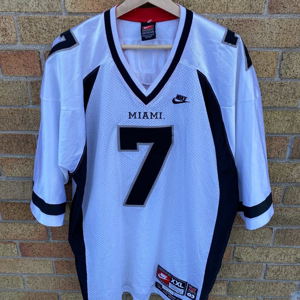 Nike × Vintage Miami Of Ohio Nike Ben Roethlisberger Jersey Uprising 2003 Size US XXL / EU 58 / 5 - 2 Thumbnail