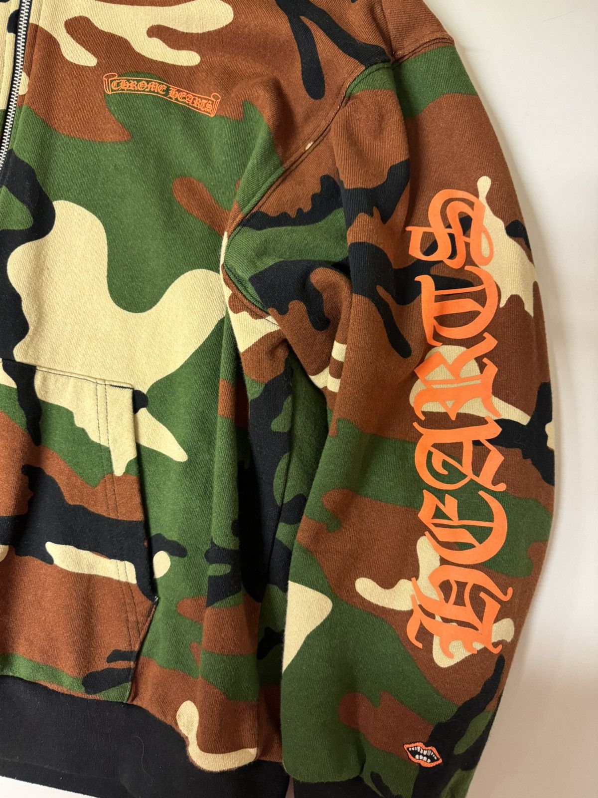 Chrome Hearts CHROME HEARTS X MATTY BOY THERMAL ZIP HOODIE Size US XL / EU 56 / 4 - 3 Thumbnail