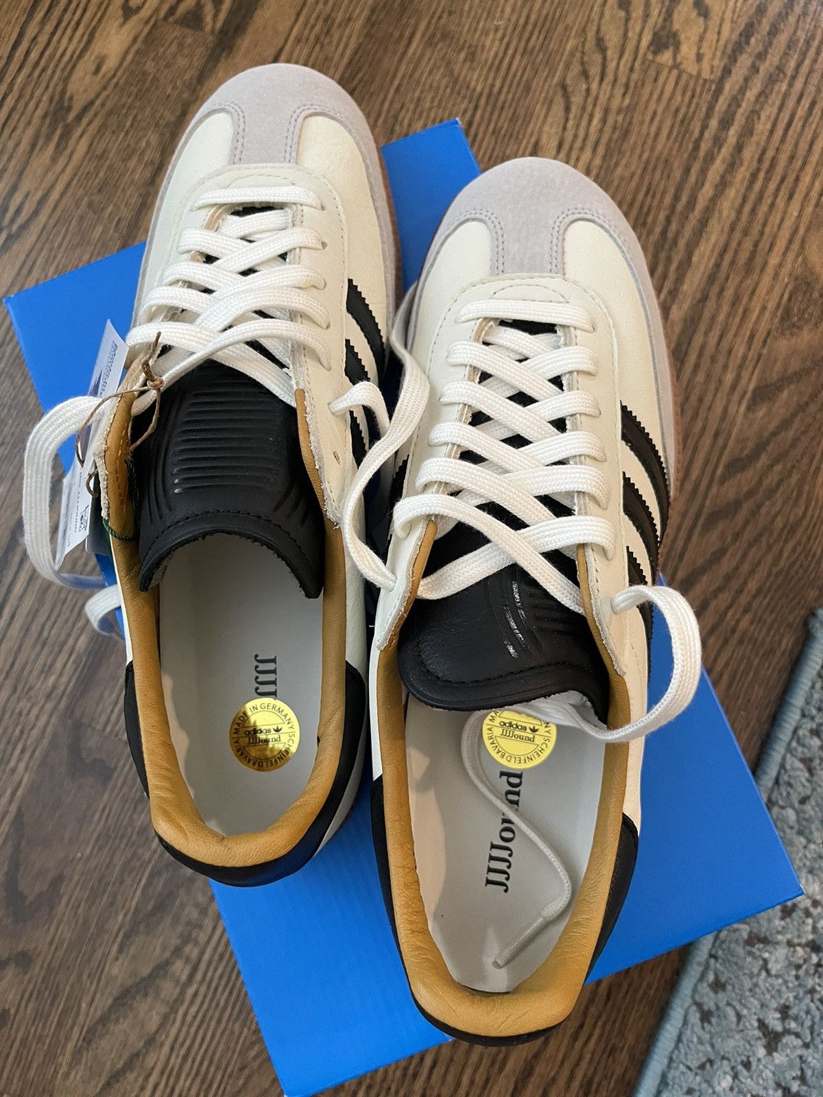 Adidas × Jjjjound JJJJound Adidas Samba White 9.5 | Grailed