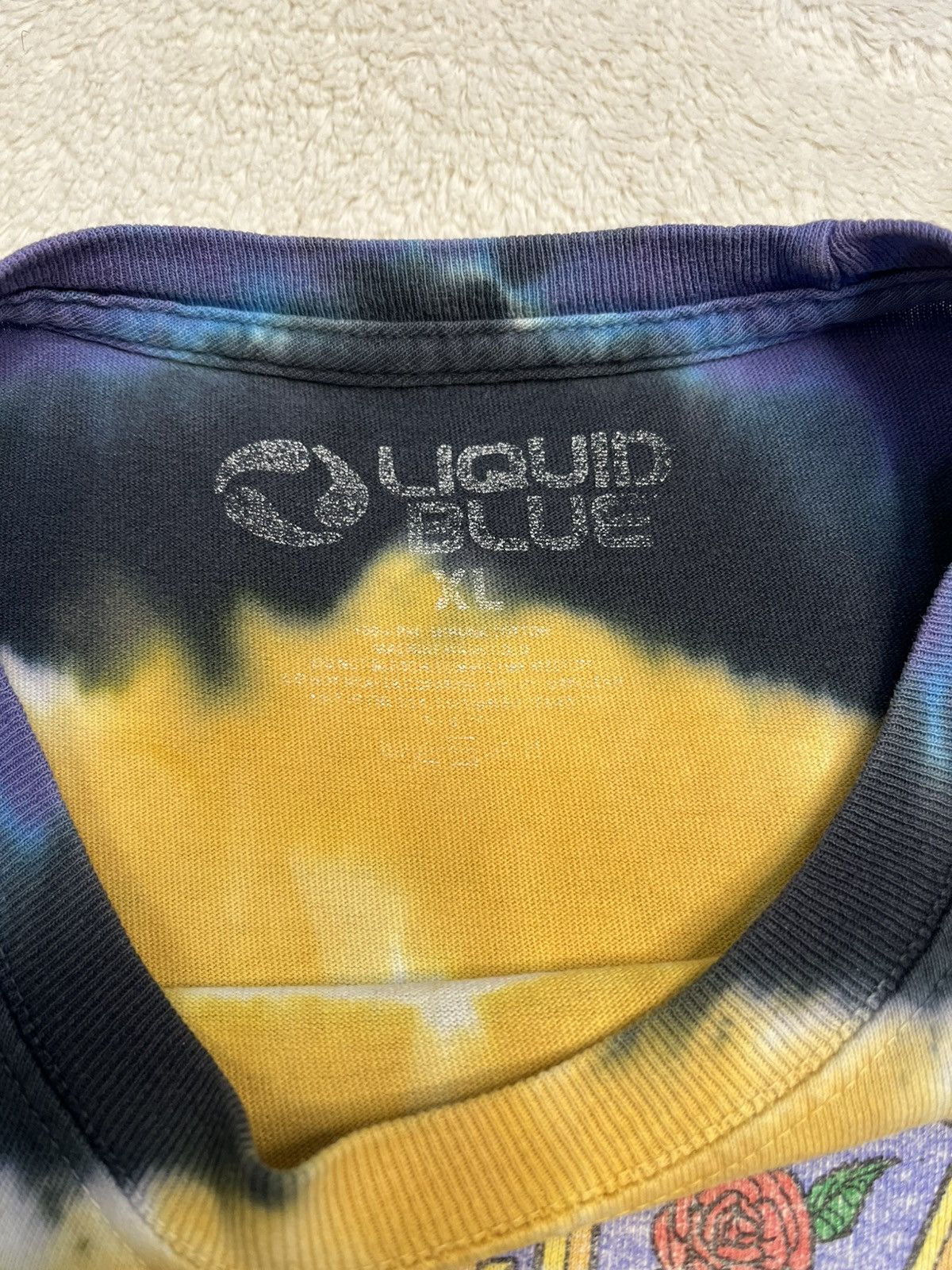 Grateful Dead × Liquid Blue Vintage 2000 Liquid Blue Grateful Dead LA Coliseum T Shirt Size US XL / EU 56 / 4 - 6 Thumbnail