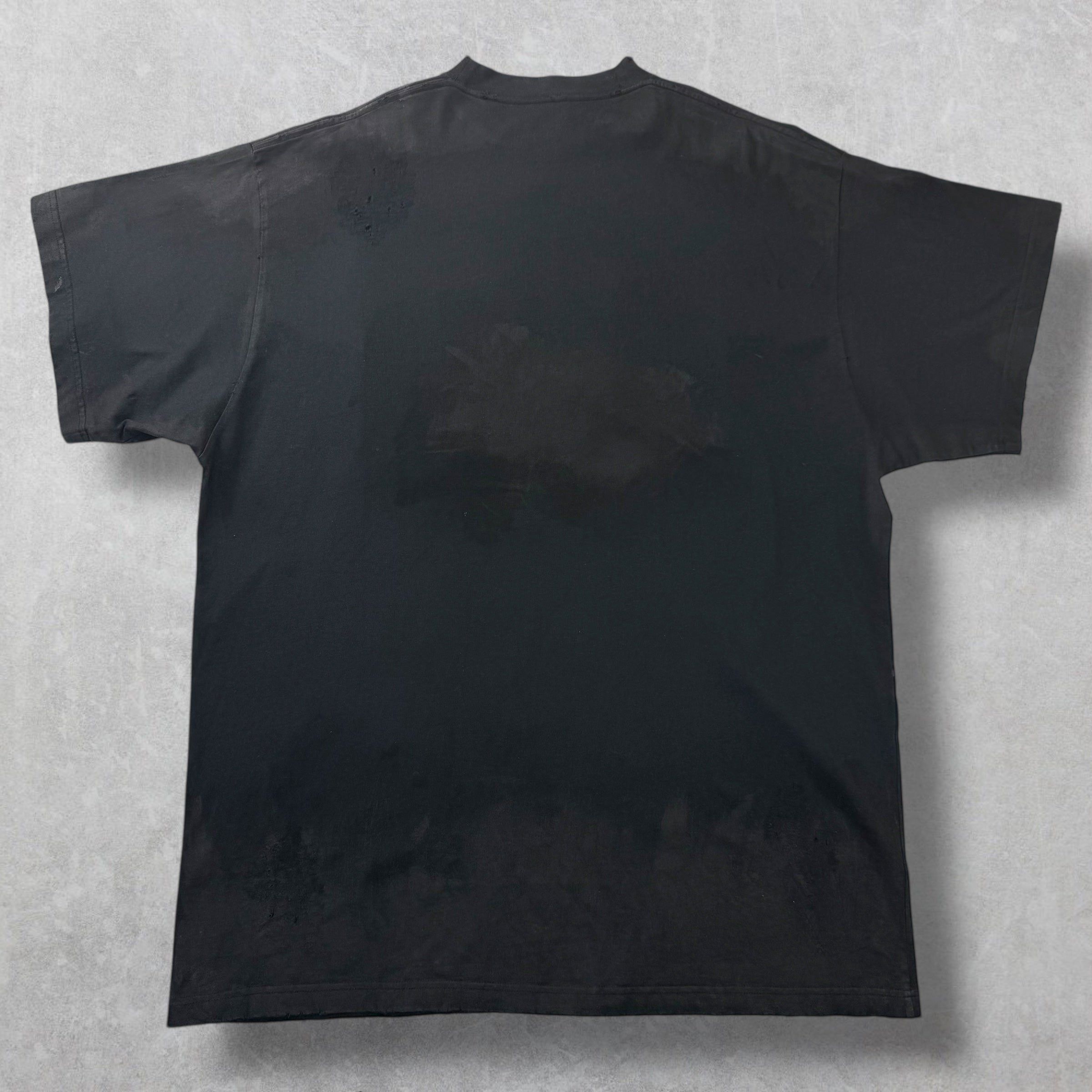 Balenciaga Balenciaga Oversized Skater Shirt Black 3 (XXL) Size US XXL / EU 58 / 5 - 2 Thumbnail