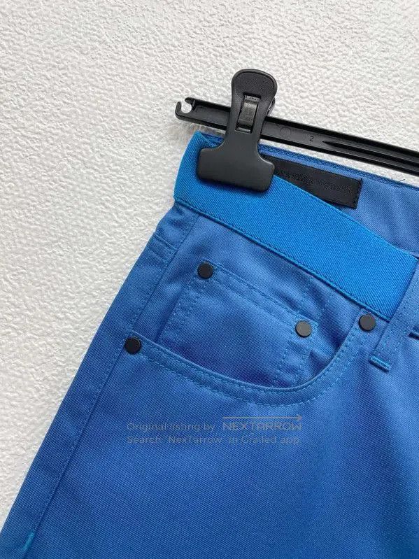 Other Alexander McQueen Casual Blue Denim Pants . Size US 26 / EU 42 - 4 Thumbnail