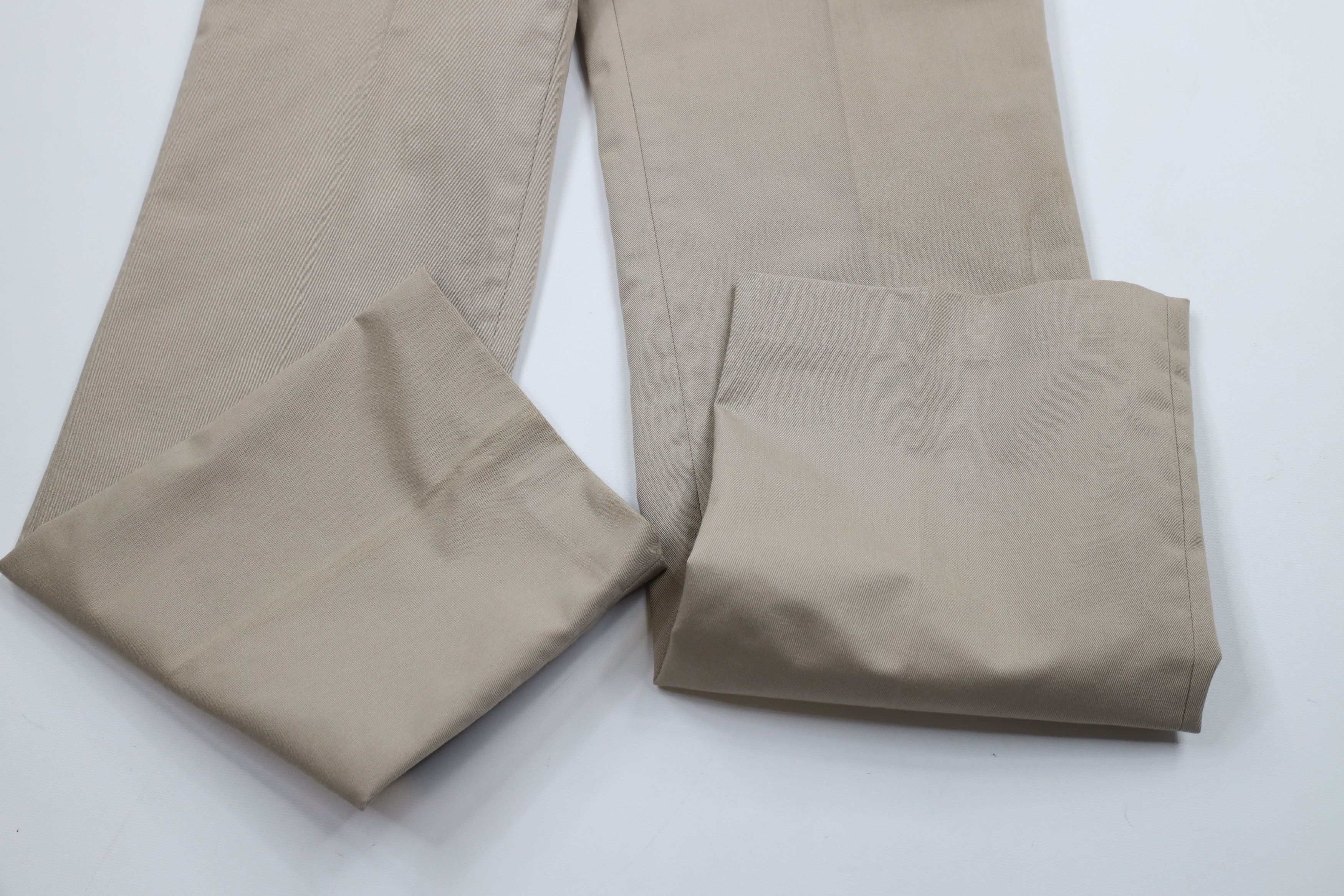 Vintage Vintage 70s Streetwear Wide Leg Cotton Chino Pants Beige USA Size US 30 / EU 46 - 6 Thumbnail