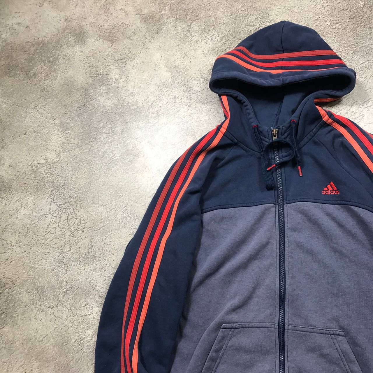 Adidas VINTAGE ADIDAS PERFOMANCE ZIP HOODIE CASUAL STREETWEAR 90s Size US XL / EU 56 / 4 - 2 Thumbnail