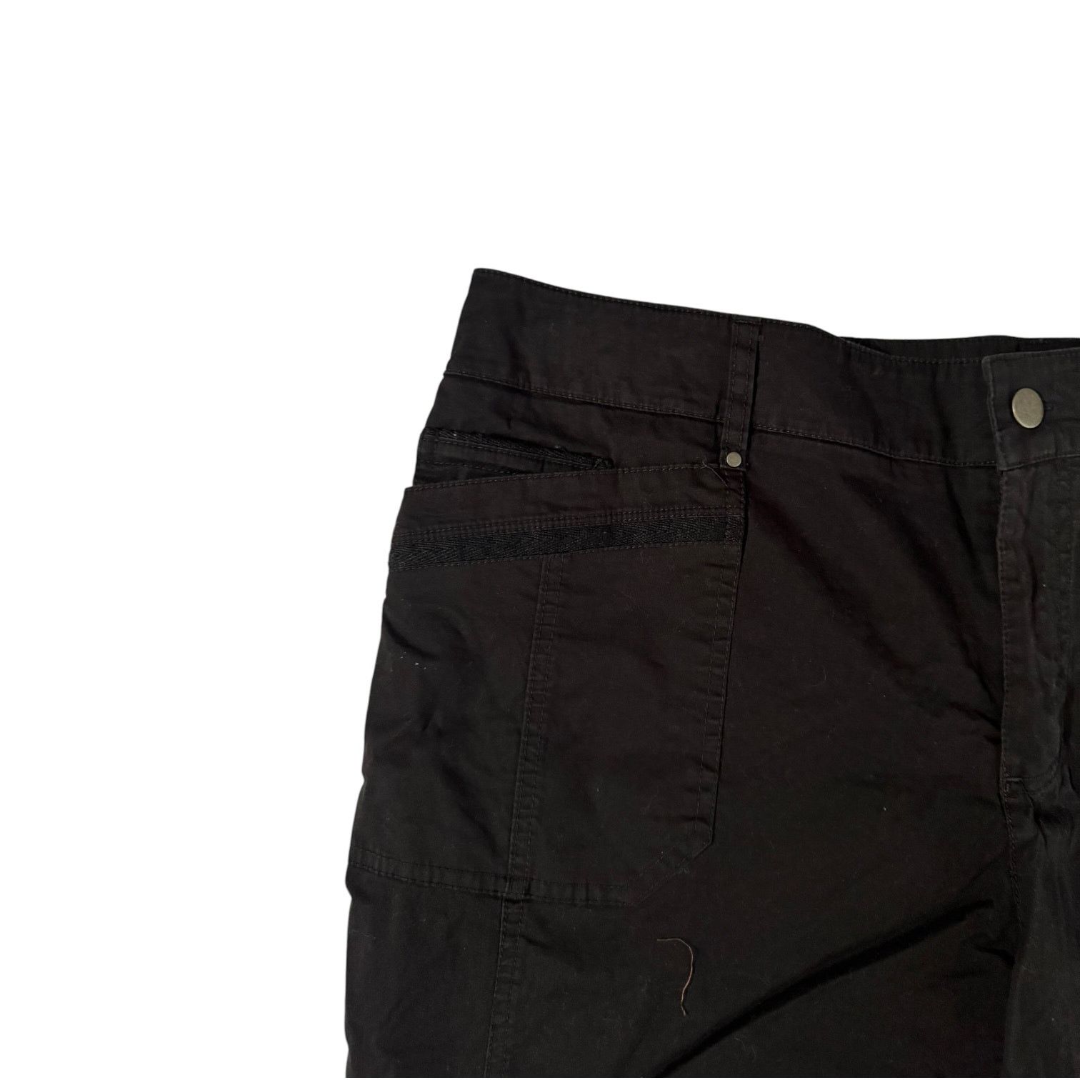 Avenue Avenue Women’s Black Cropped Pants with Pockets – Size 18 Size 40" / US 18 - 5 Thumbnail