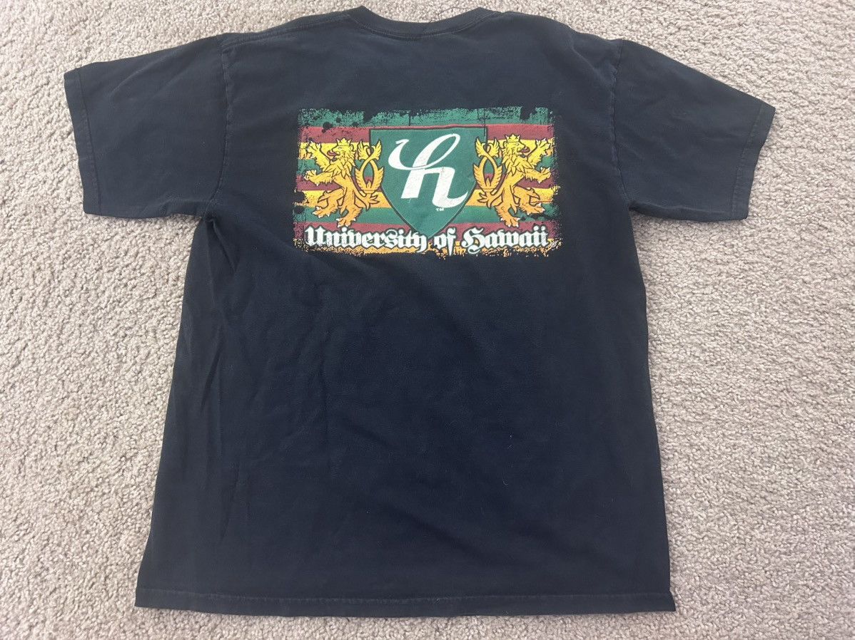 Anvil × Vintage University of Hawaii vintage y2k graphic black shirt large Size US L / EU 52-54 / 3 - 4 Thumbnail