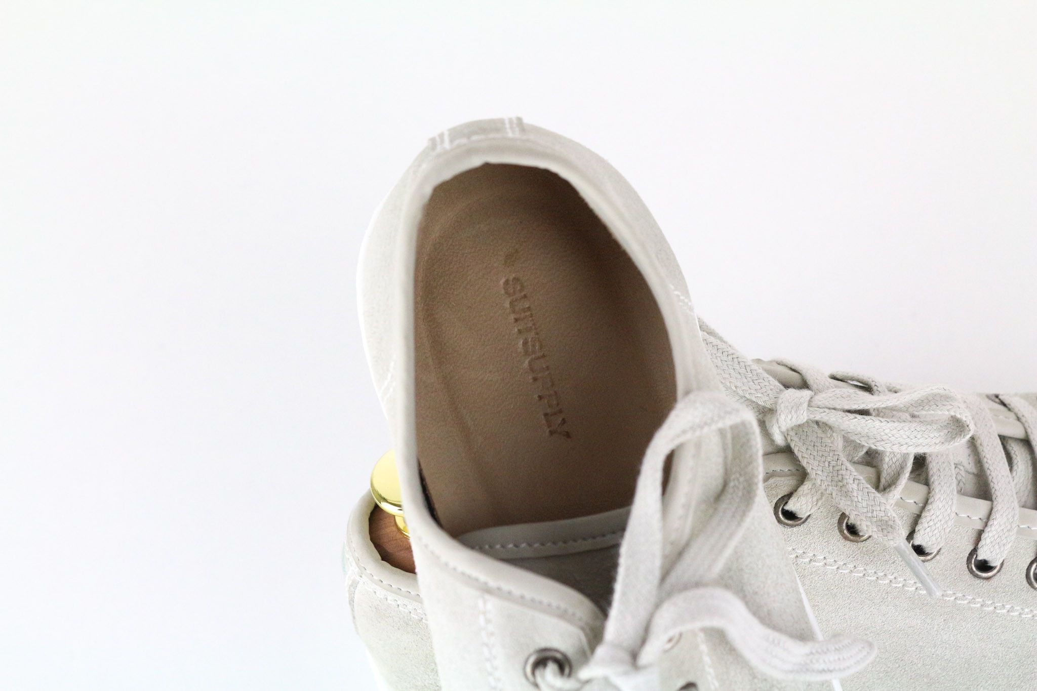 Suitsupply EU41 Grey Leather Suede Laced Low-Top 72748 Size US 8 / EU 41 - 12 Thumbnail