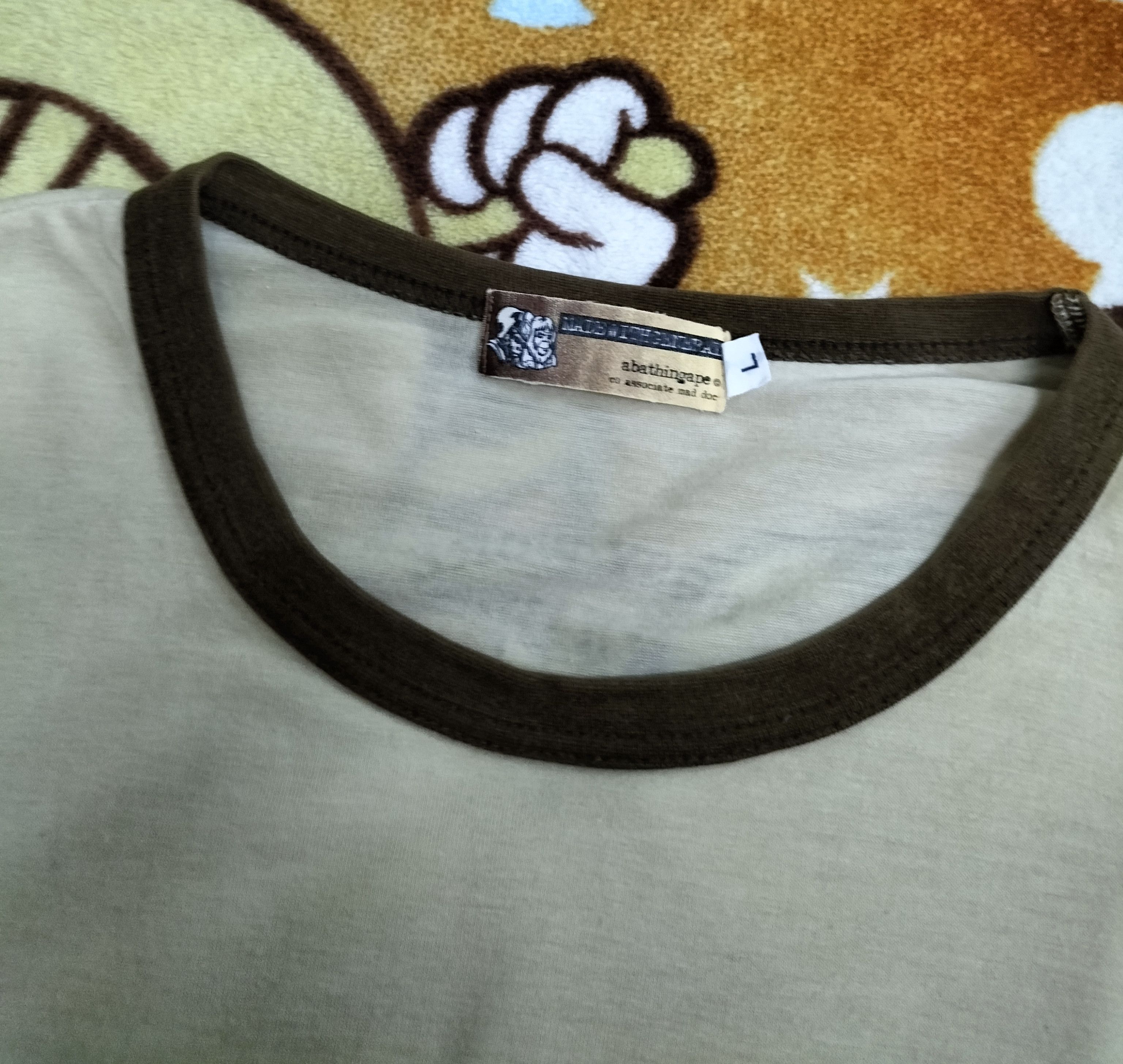 Bape Vintage Bathing ape busy work ringer shirt rare Size US L / EU 52-54 / 3 - 3 Thumbnail