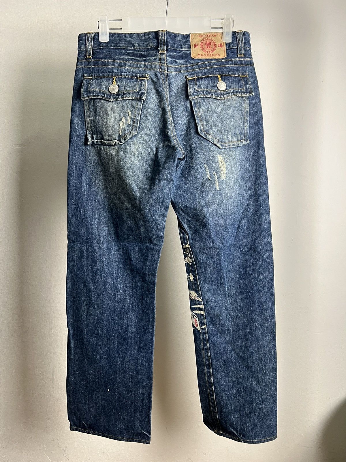 Japanese Brand × Kamakura × Vintage Vintage Kamakuri Koi Jeans Denim Size US 30 / EU 46 - 5 Thumbnail