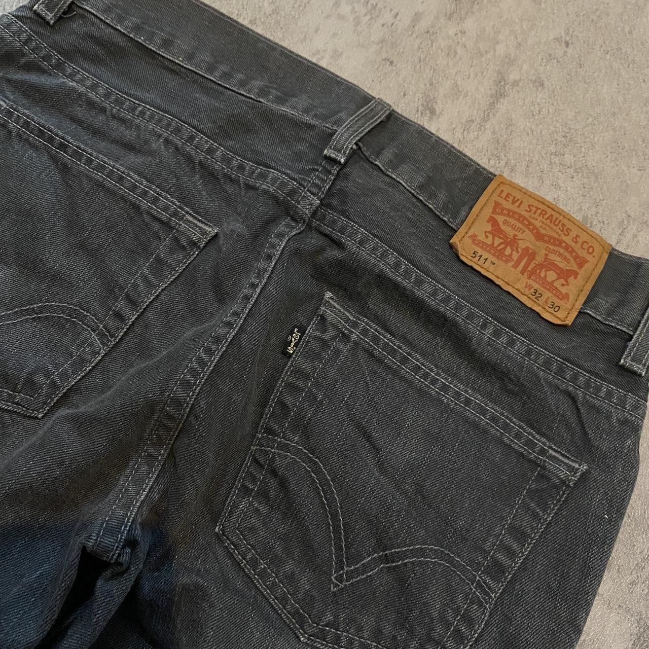 Levi's Levi's black Grey denim jeans #denim Casual Vintage Size US 32 / EU 48 - 3 Thumbnail