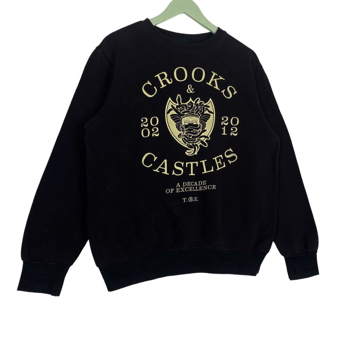 Crooks & Castles × Vintage Vintage Crooks & Castle Printed Brand Logo Crewneck Size US M / EU 48-50 / 2 - 3 Thumbnail