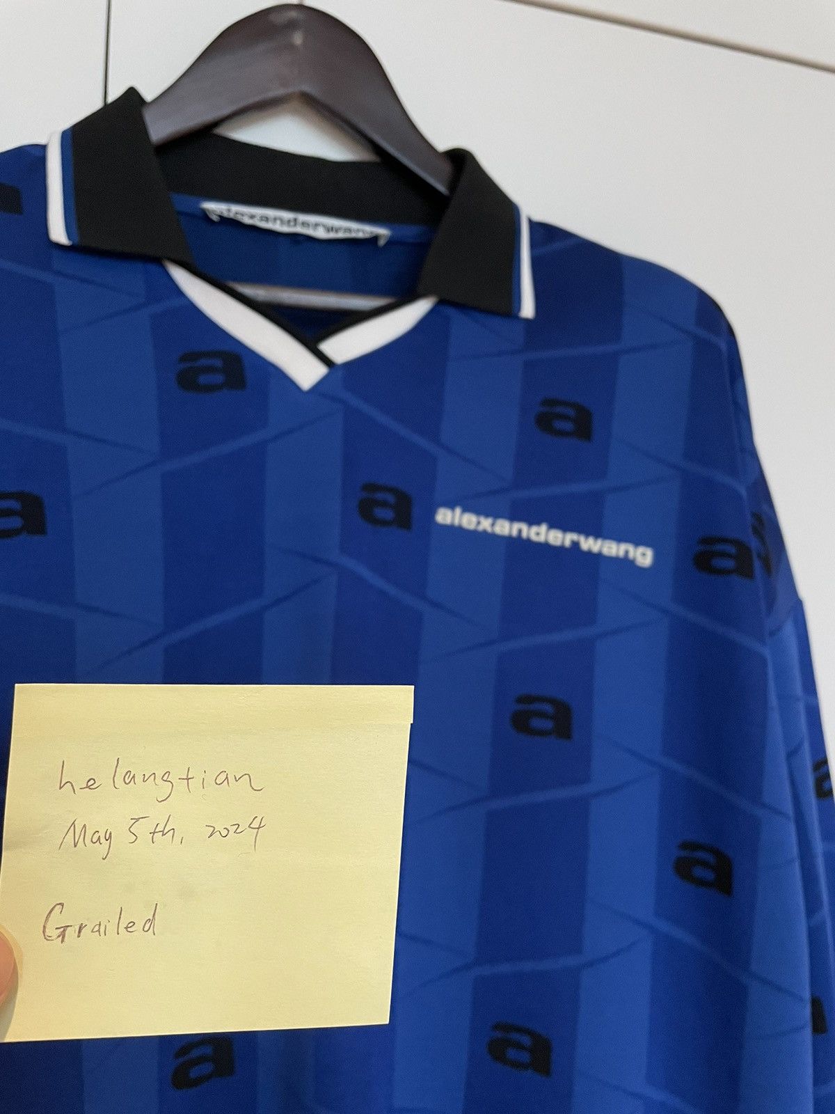 Alexander Wang Alexander Wang Long Sleeve Soccer Jersey Size US M / EU 48-50 / 2 - 6 Thumbnail