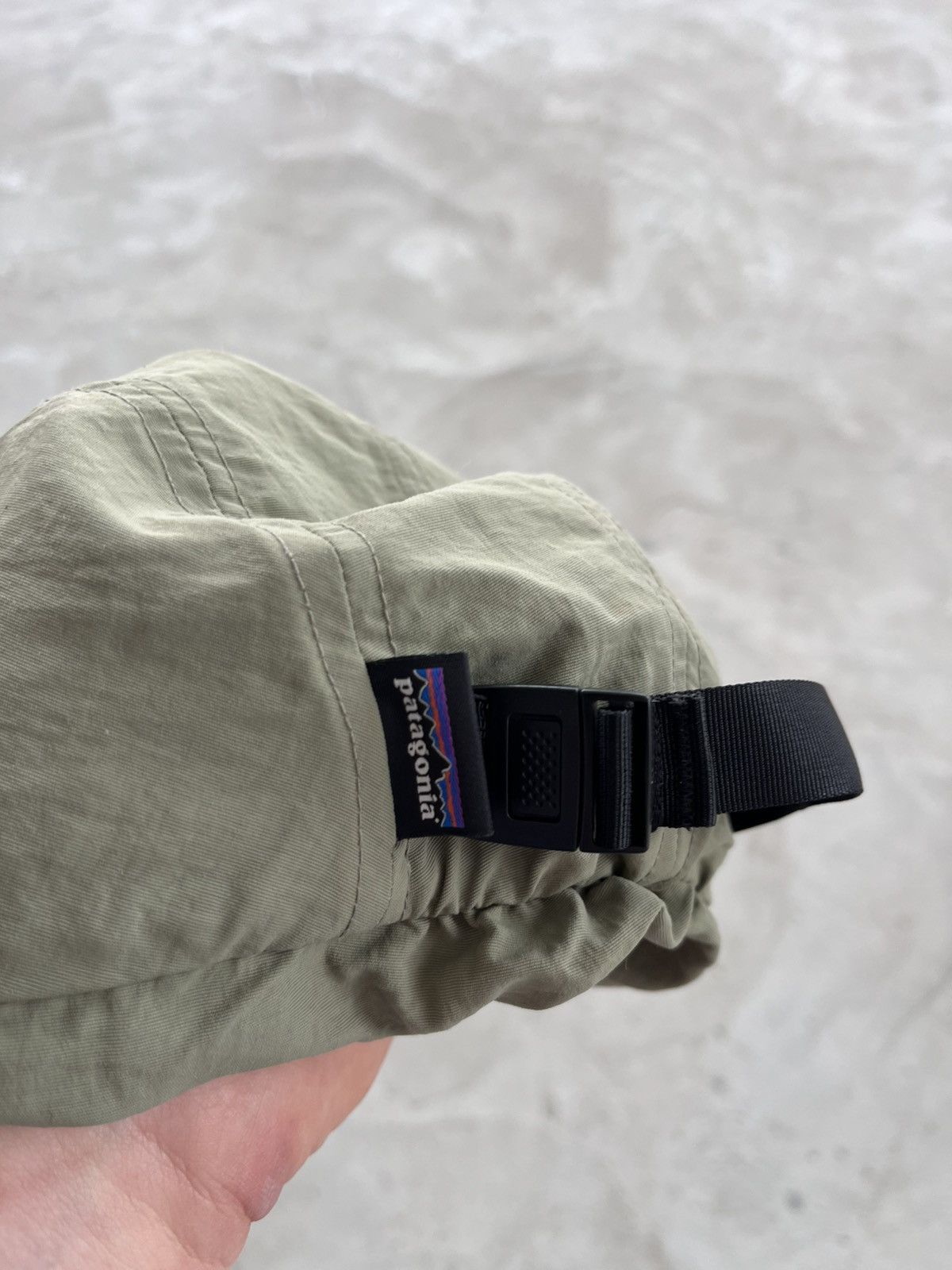 Patagonia Vintage Patagonia Solid Green Camouflage Baseball Cap hat Size ONE SIZE - 10 Thumbnail