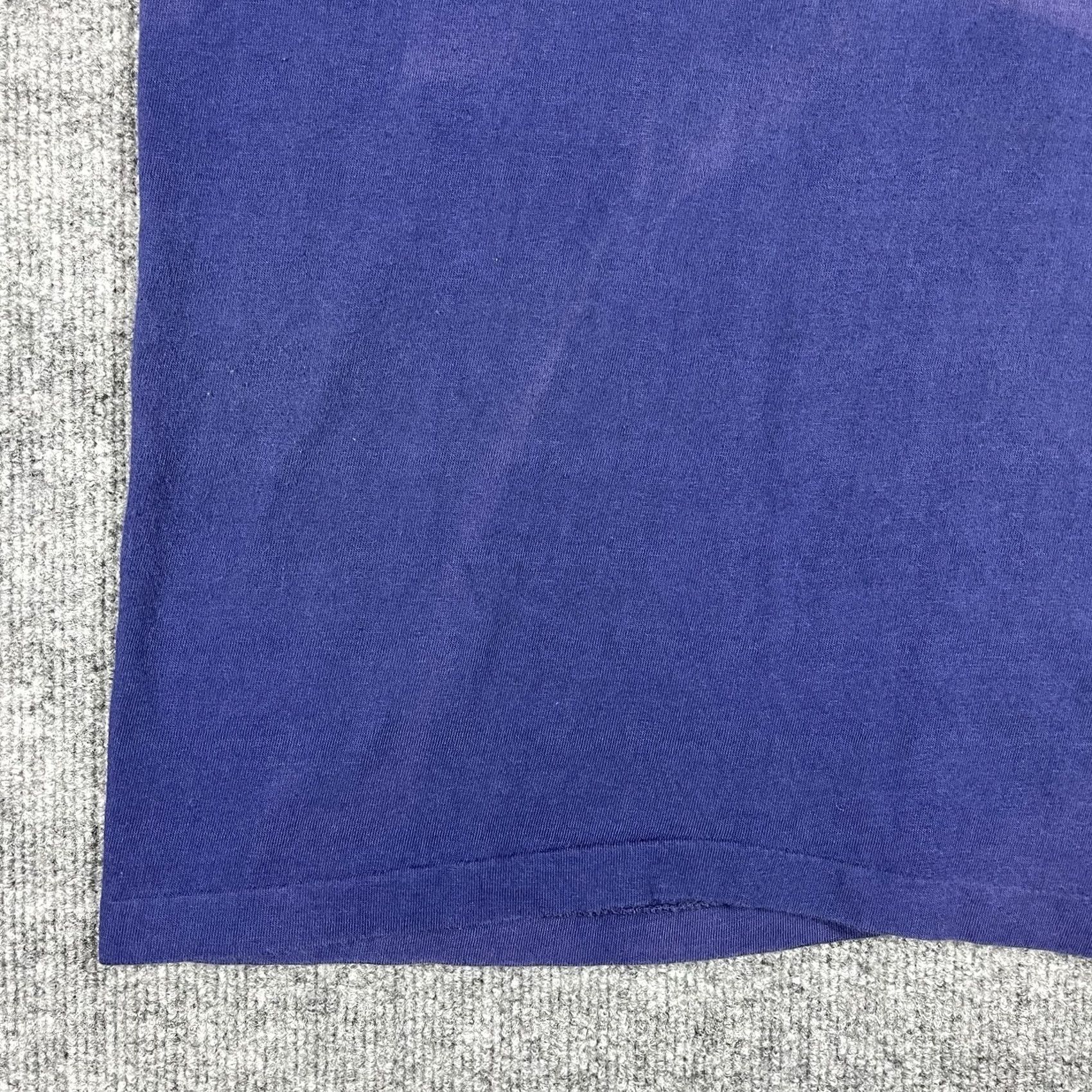 Champion VINTAGE 70s Champion US Lacrosse School T Shirt Mens Size Large Ringer Blue Bar Size US L / EU 52-54 / 3 - 3 Thumbnail