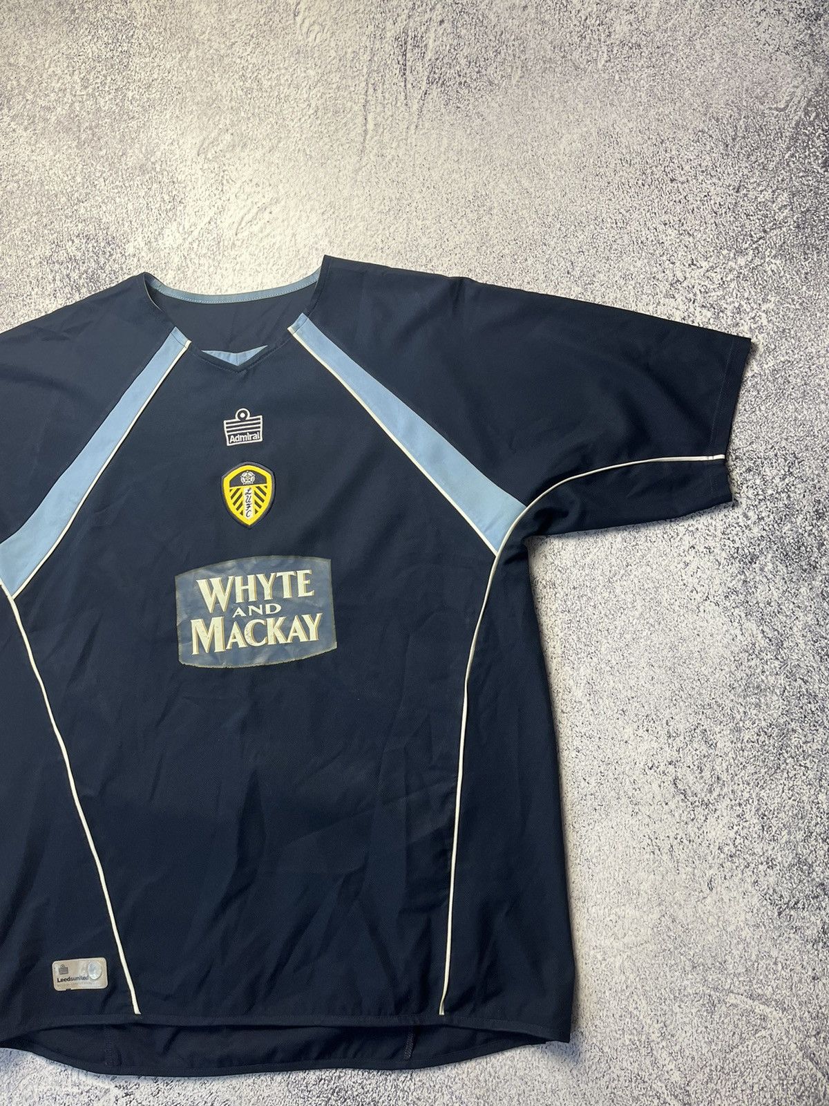 Vintage LEEDS UNITED 2005 AWAY FOOTBALL SHIRT SOCCER JERSEY ADMIRAL Size US XL / EU 56 / 4 - 4 Thumbnail