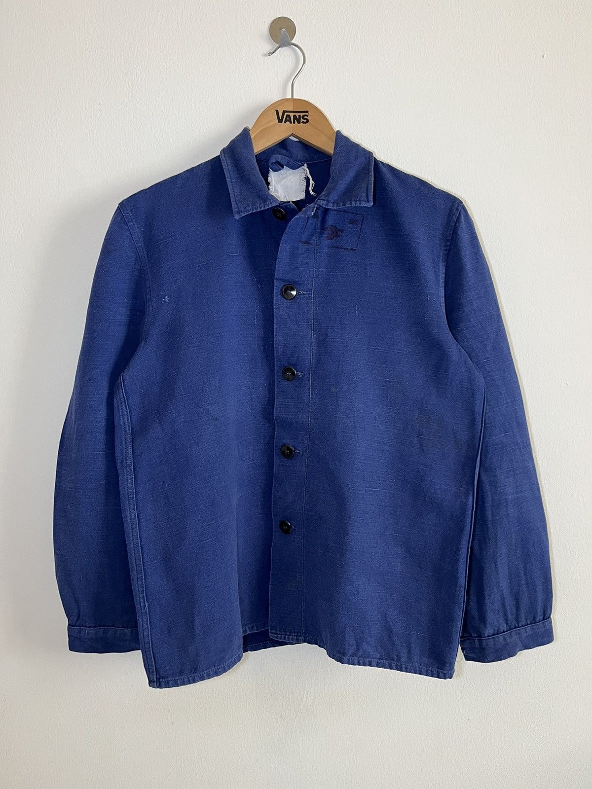 Vintage Vintage Open Collar Jacket Army Size US M / EU 48-50 / 2 - 1 Thumbnail