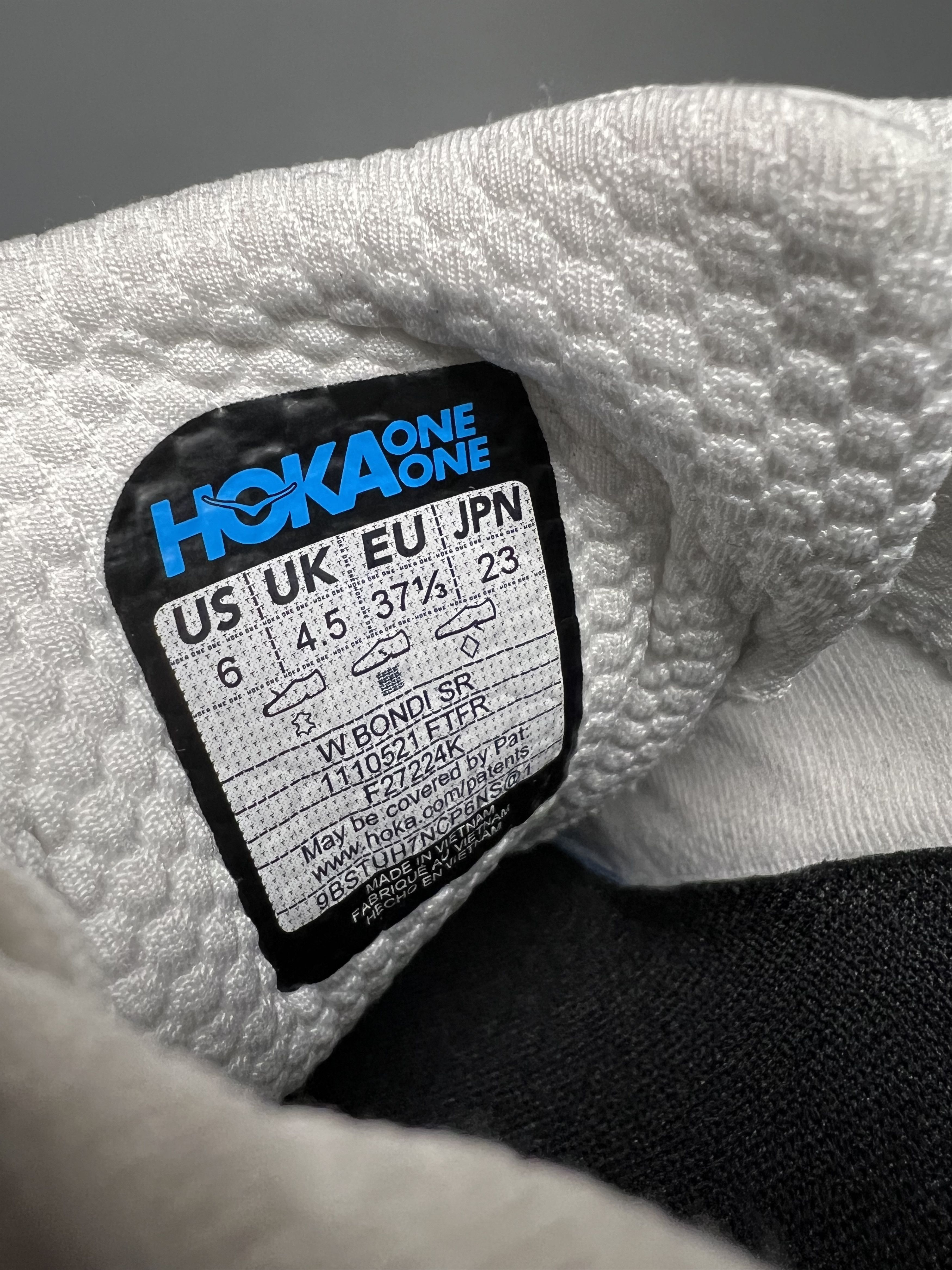 Hoka Hoka Bondi SR 'Frost' Running Shoes Walking Gym Training Size US 6 / IT 36 - 11 Thumbnail