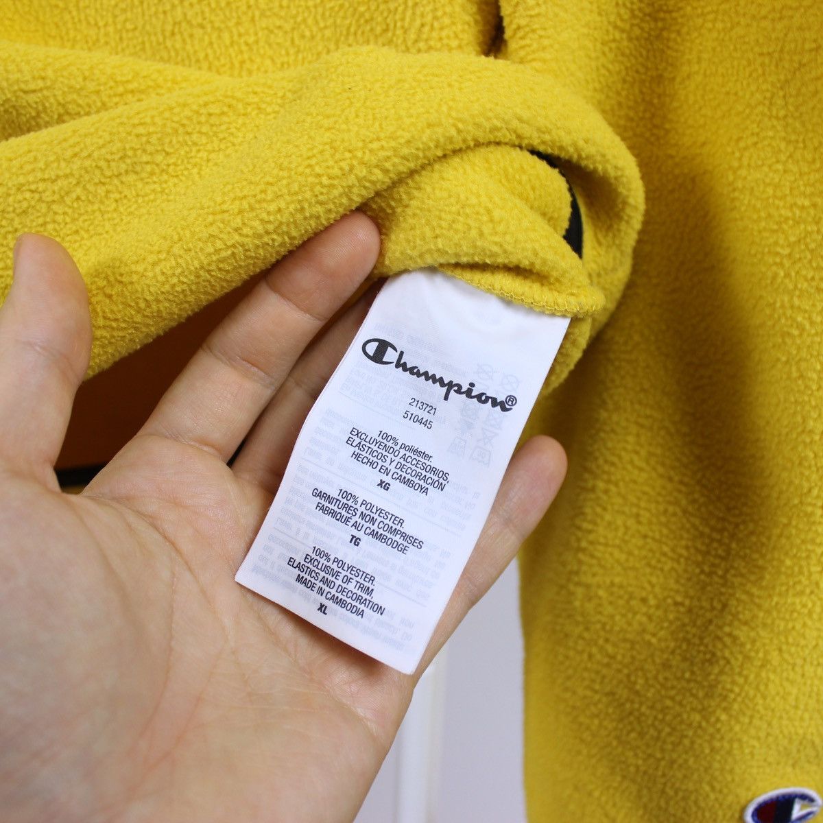 Champion Vintage Champion Fleece Polartec Size US L / EU 52-54 / 3 - 7 Thumbnail
