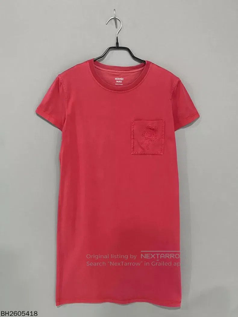 Other Hermes Orange Pocket Logo Dress Size XXS / US 00 / IT 34 - 1 Thumbnail