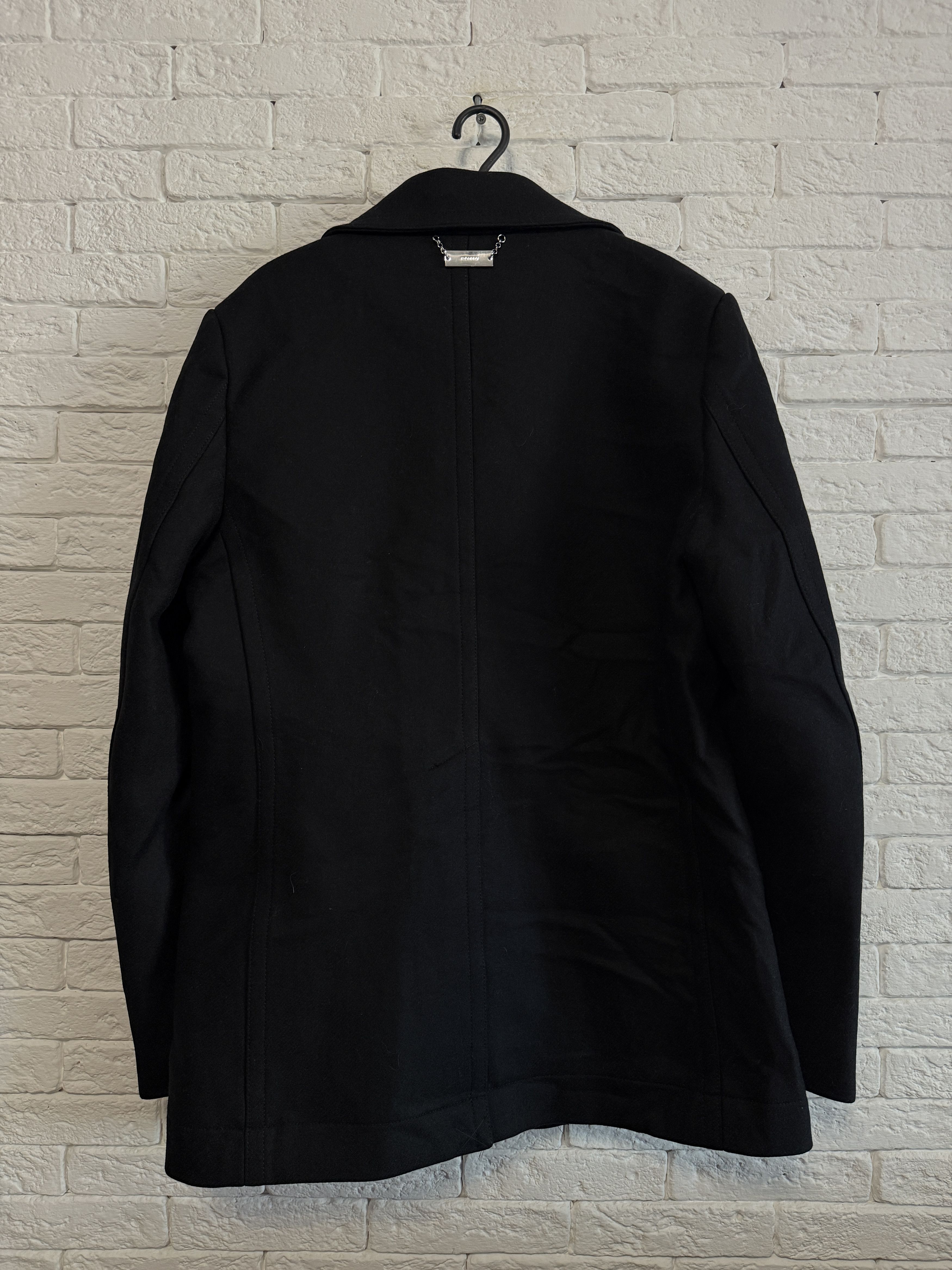 H&M × Paco Rabanne Paco Rabanne x H&M Wool Pea Coat Limited Edition Sz L Size L / US 10 / IT 46 - 8 Thumbnail