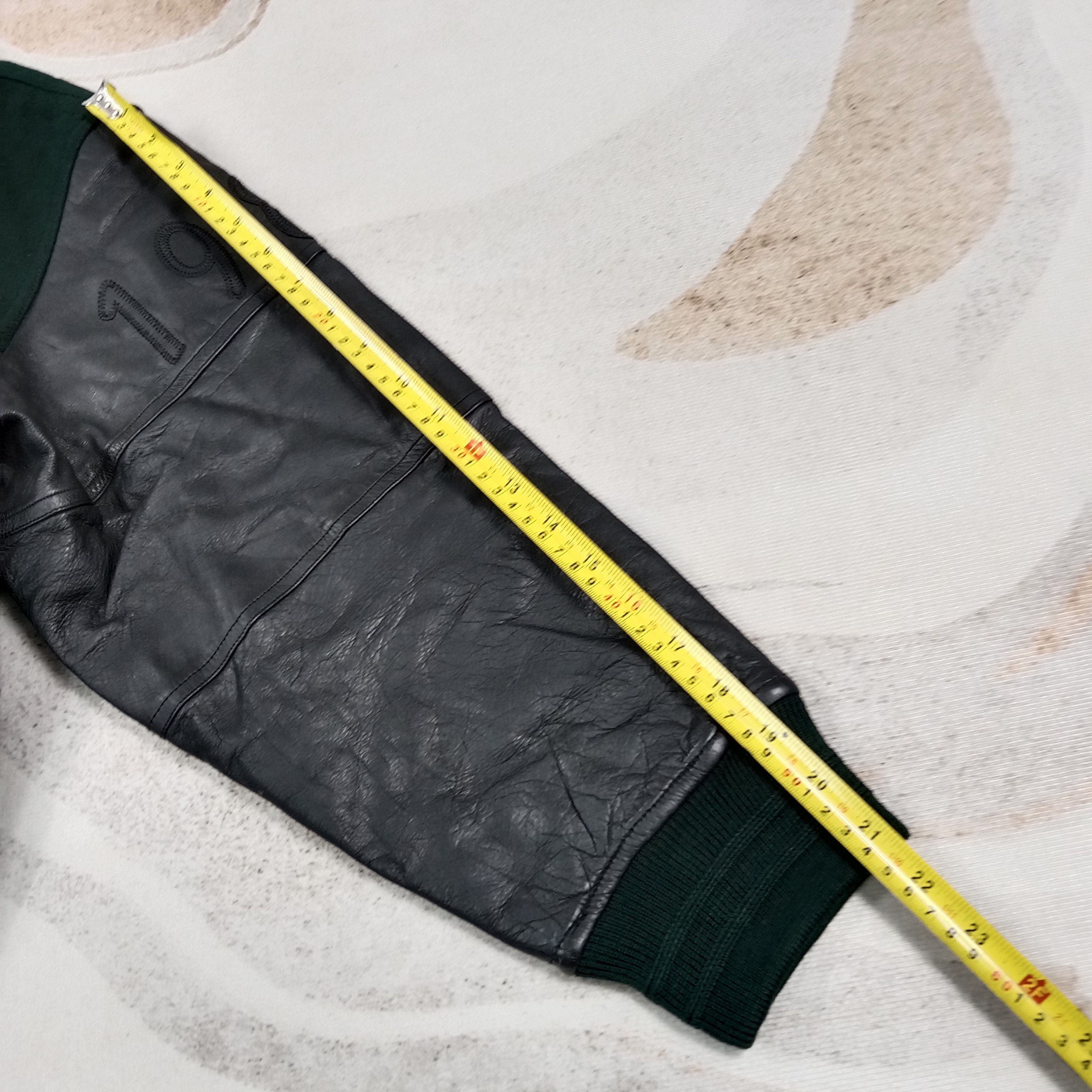 Pazzo Pazzo Club Japanese Brand Leather Varsity Jacket C287N16 Size US L / EU 52-54 / 3 - 7 Thumbnail