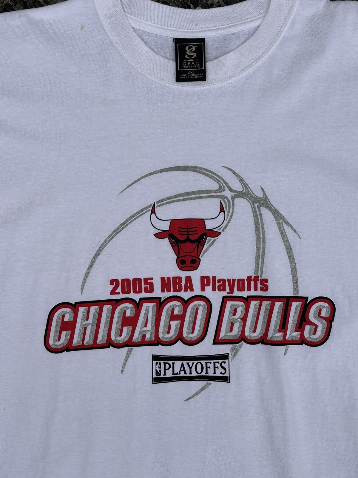 NBA × Vintage 2005 Chicago Bulls play off tee Size US XXL / EU 58 / 5 - 2 Thumbnail