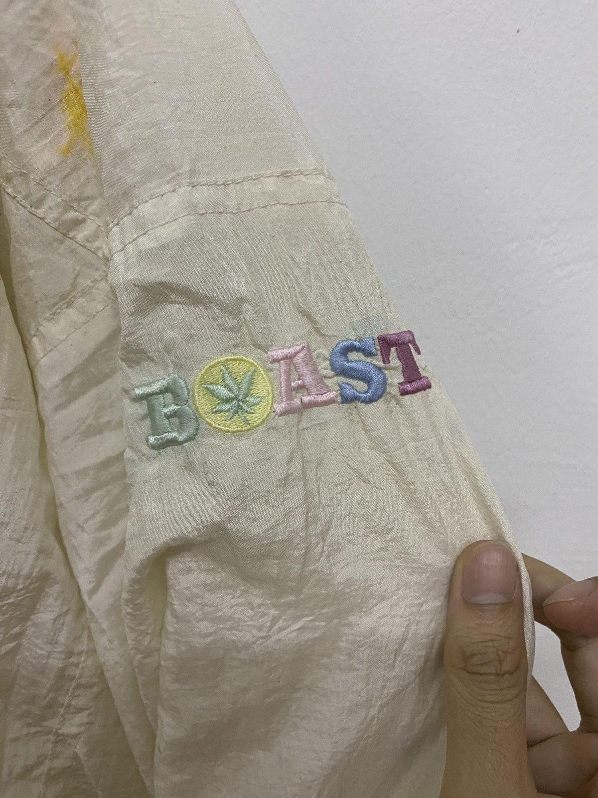 Japanese Brand × Vintage Vintage Boast USA marijuana jacket Size US S / EU 44-46 / 1 - 6 Thumbnail