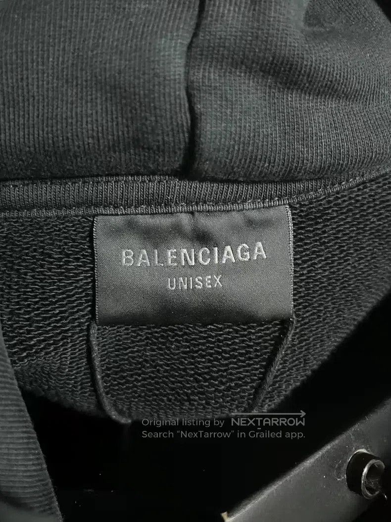 Balenciaga Balenciaga Tape logo hooded sweatshirt, size XS Size US XS / EU 42 / 0 - 3 Thumbnail