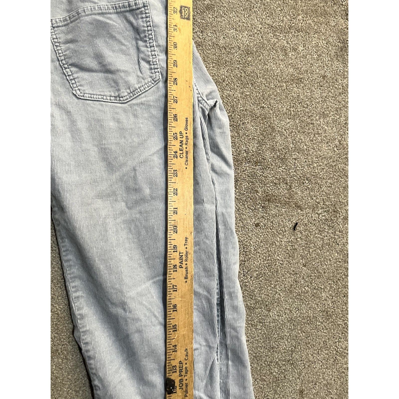 Talbots Talbots Pants Womens Size 4 Gray Corduroy Stretch Flat Front Signature Ankle Size 27" / US 4 / IT 40 - 6 Thumbnail
