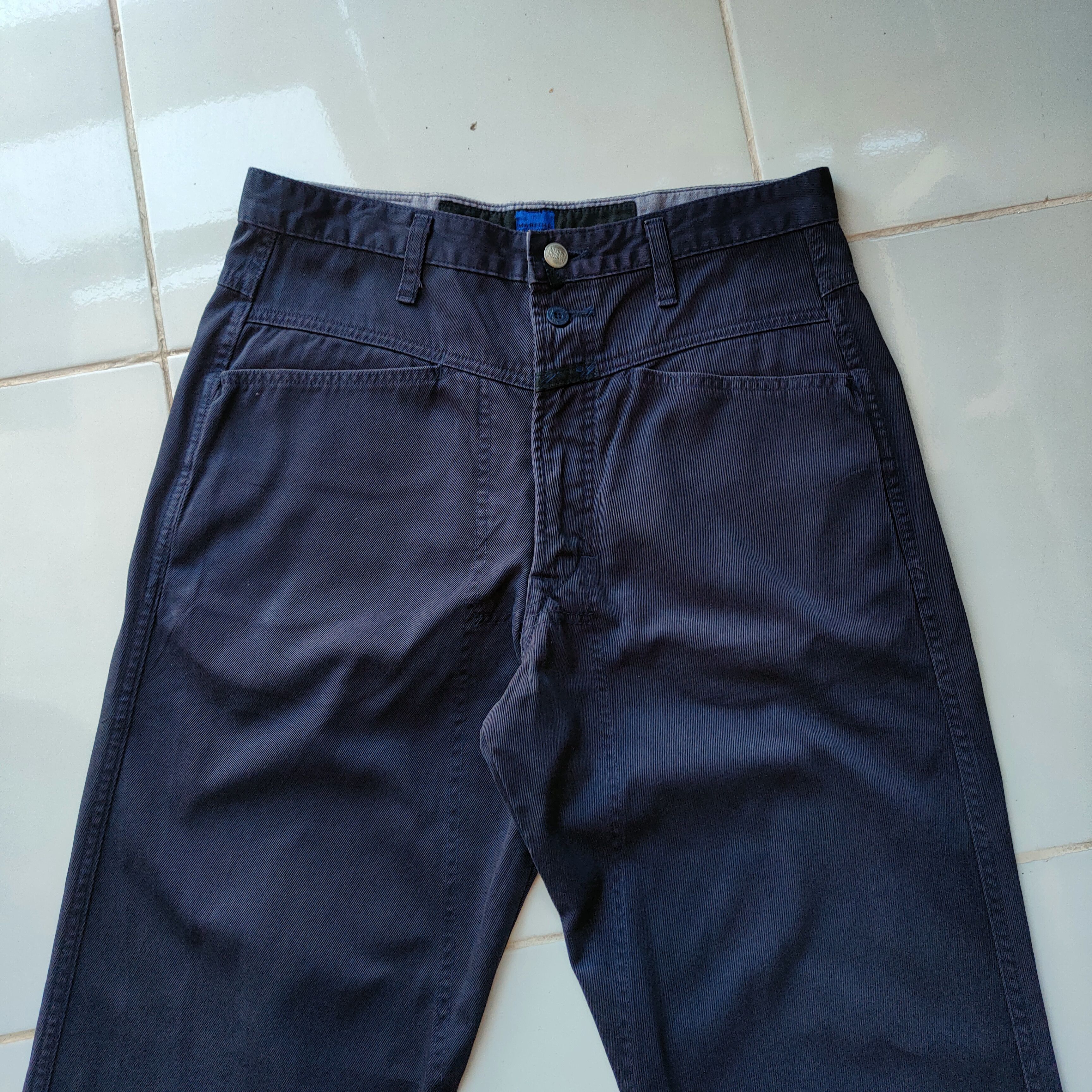 Marithe + Francois Girbaud × Vintage VINTAGE MARITHE FRANCOIS GIRBAUD TROUSERS CHINO PANTS Size US 30 / EU 46 - 2 Thumbnail