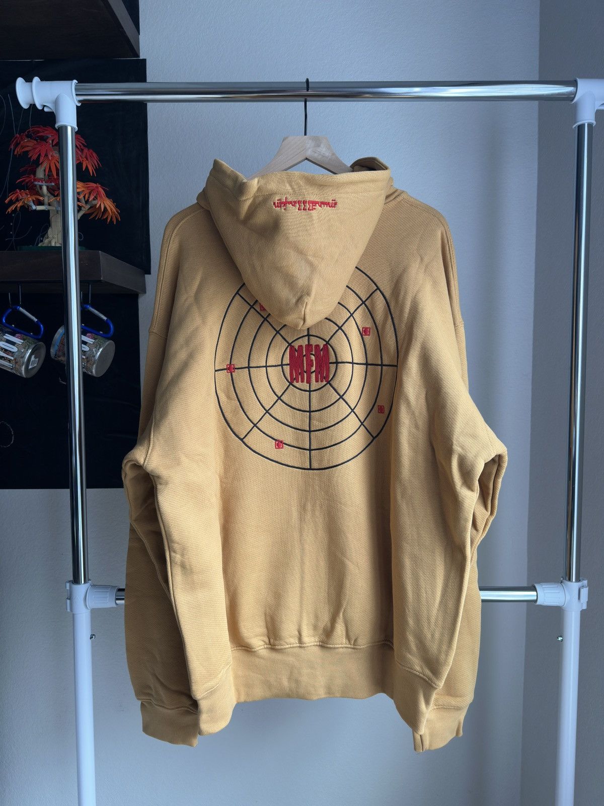 murd333r.fm Peacemaker V2 Zip Up Hoodie Beige Size US XL / EU 56 / 4 - 2 Thumbnail
