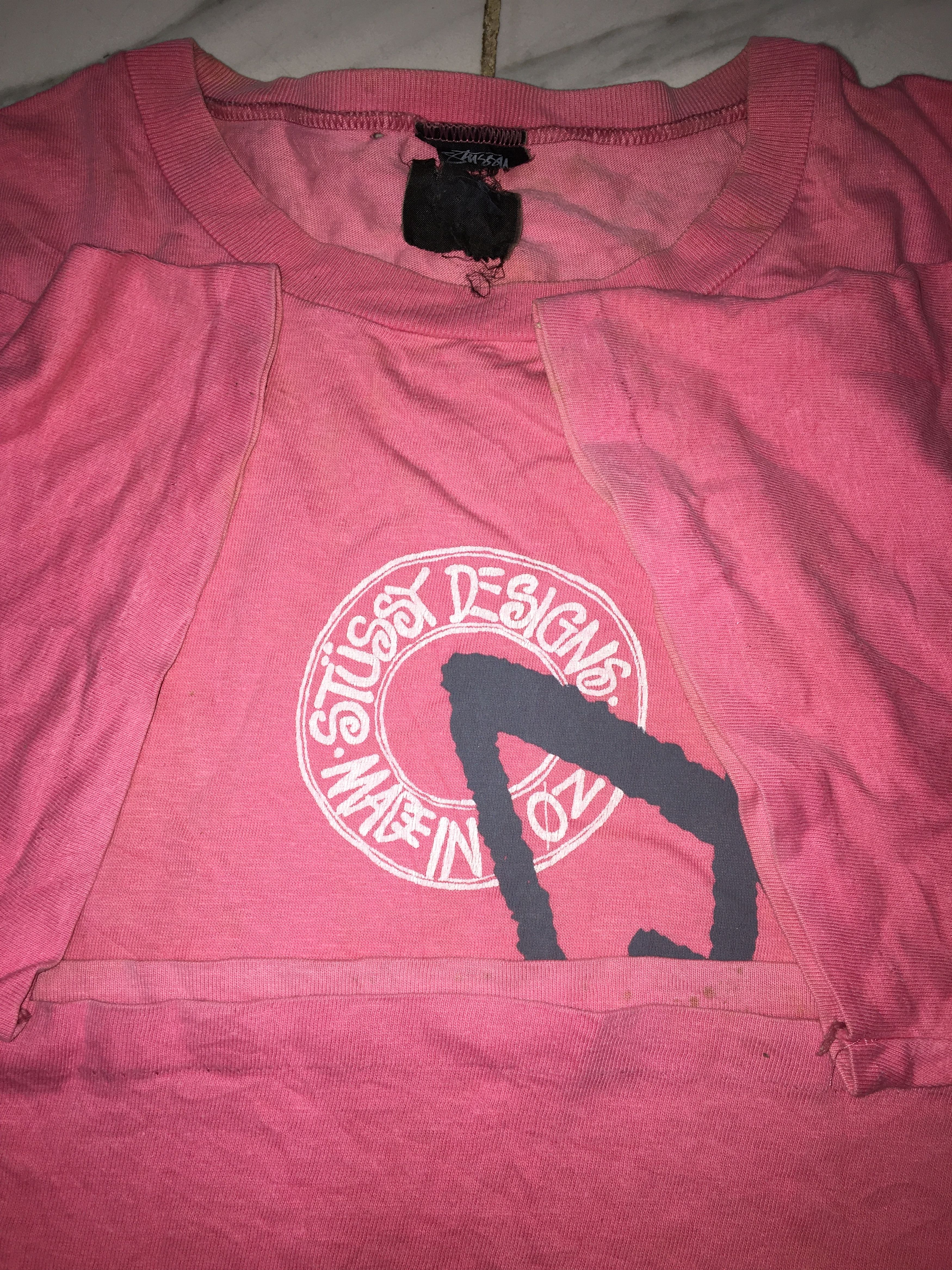 Japanese Brand Vintage Stussy Designs Tshirt Size US XL / EU 56 / 4 - 6 Thumbnail