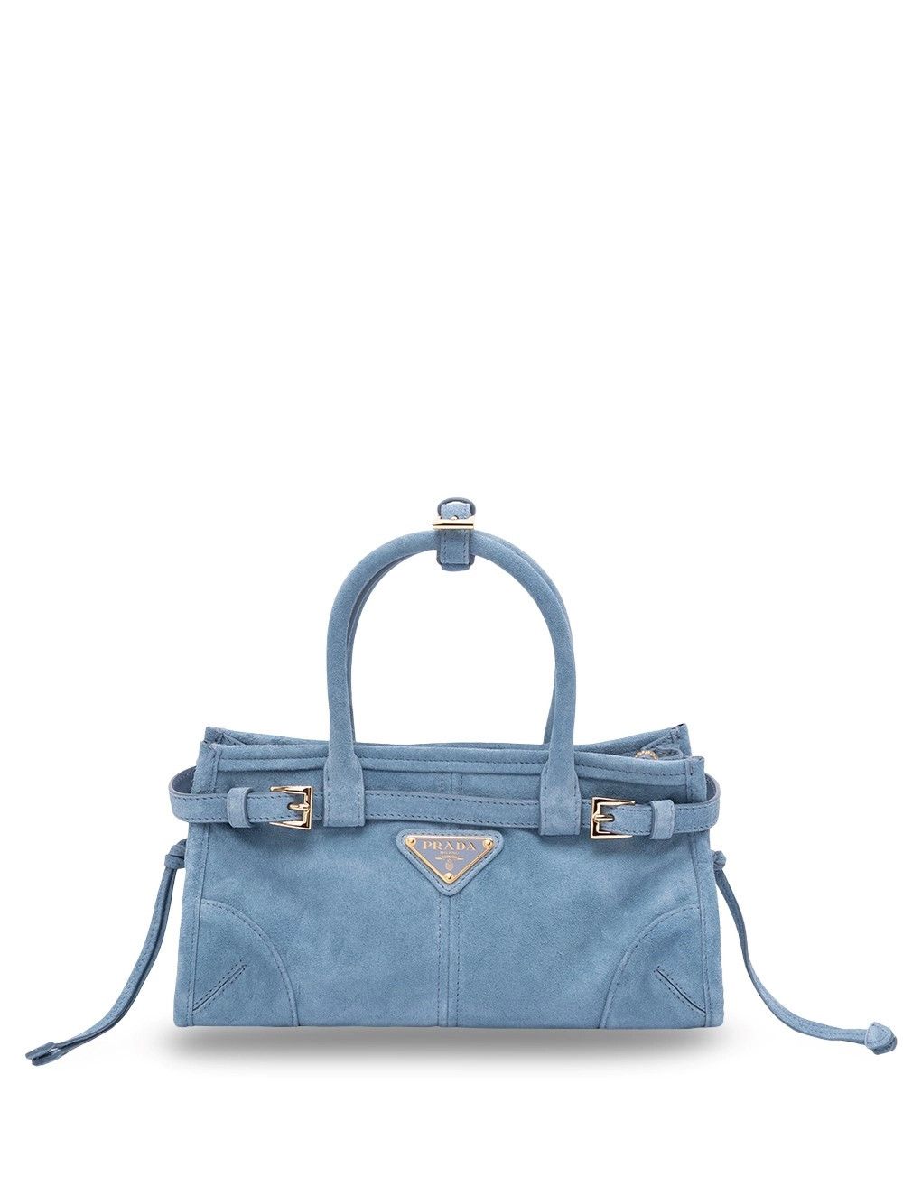 `Prada Bonnie` Medium Suede Handbag, Women's