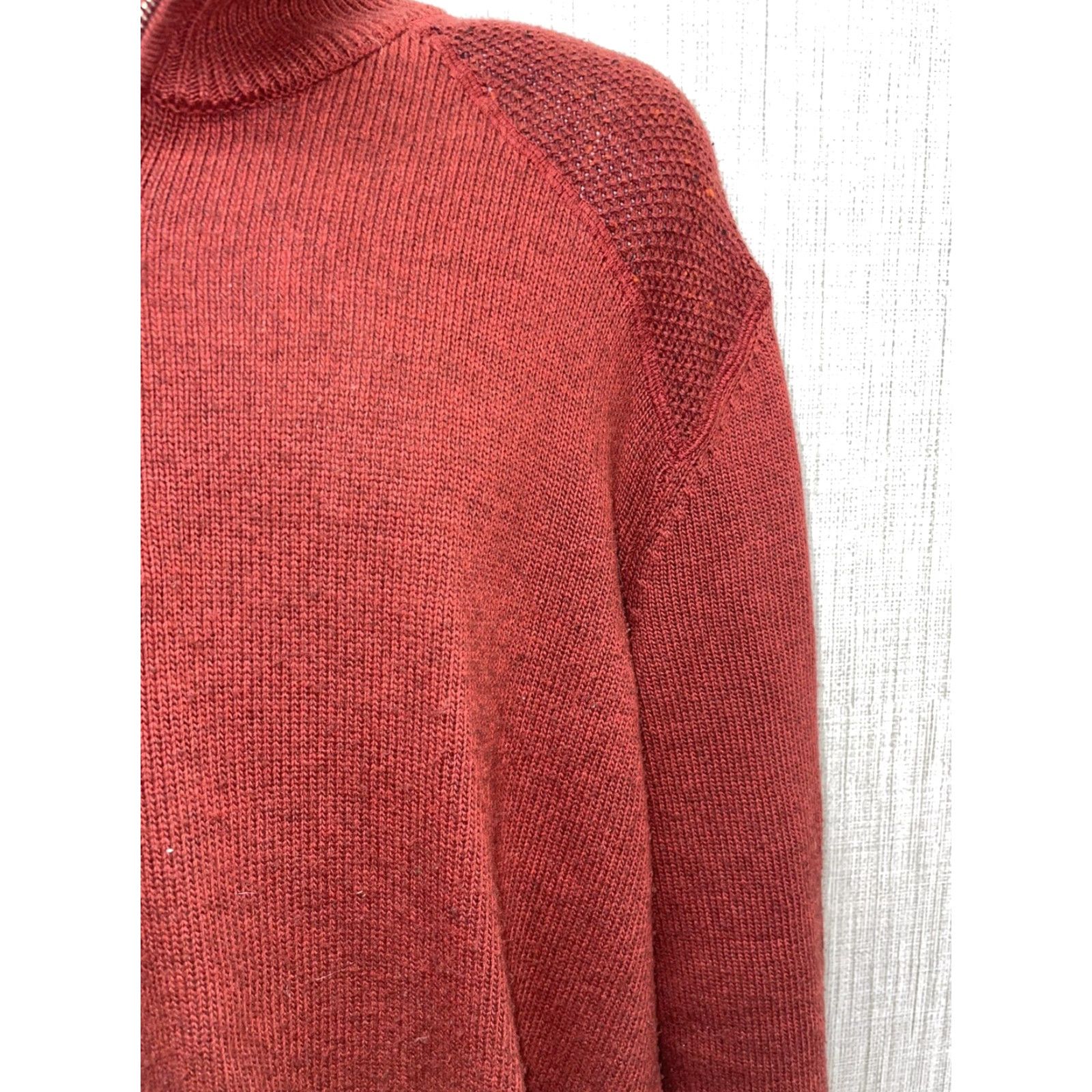 Orvis Orvis Red Wool Pullover Sweater Mens XL Size US XL / EU 56 / 4 - 3 Thumbnail