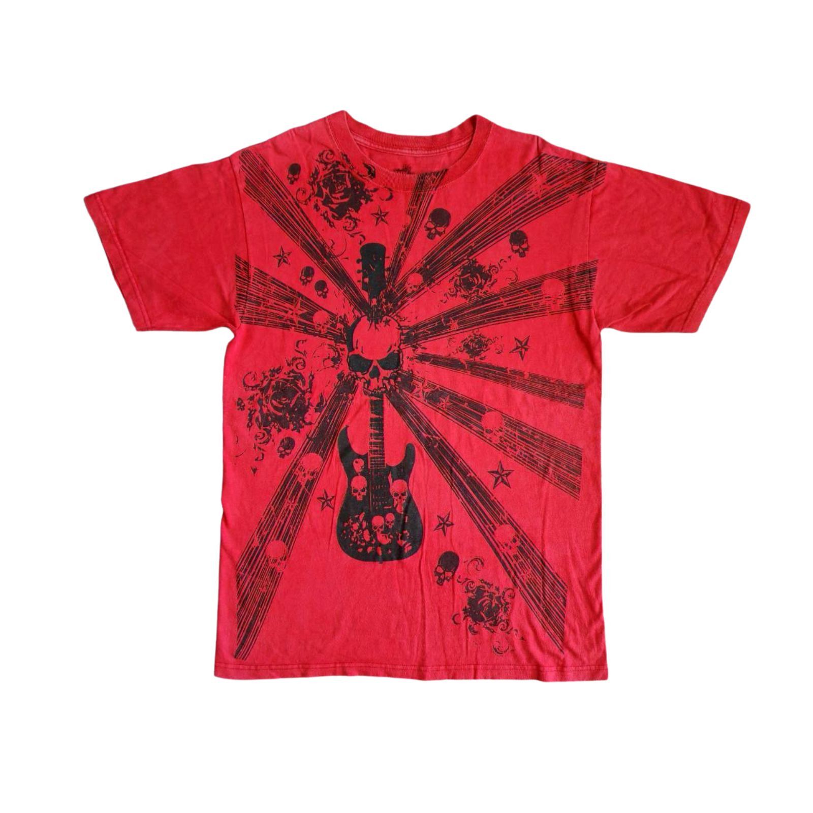 Other Rock Skull Guitar 00's Vintage T Shirt Medium 20.5/30 Size US M / EU 48-50 / 2 - 1 Thumbnail