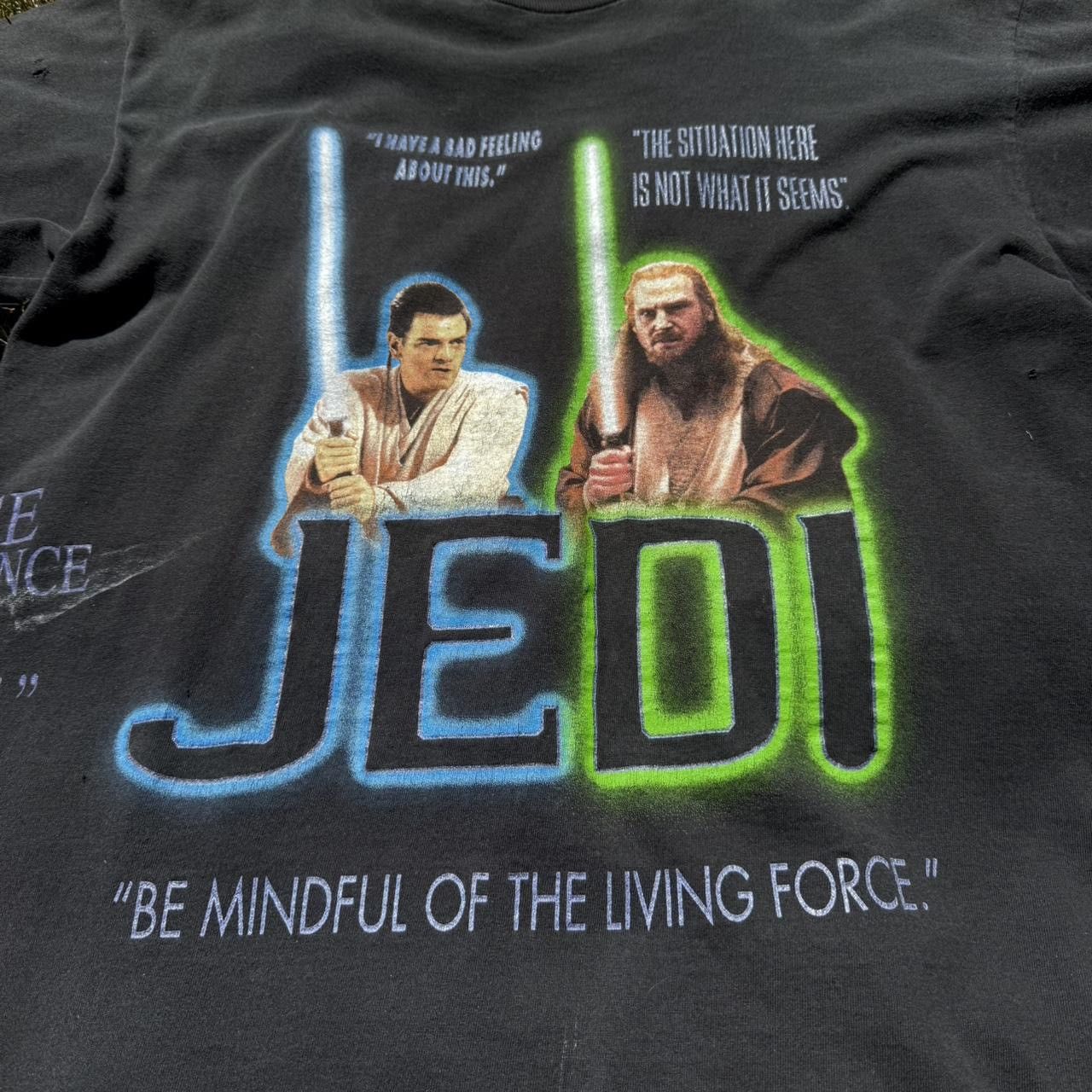 Star Wars Rare Vintage 1999 Star Wars Episode 1 Jedi Sith Grail Tee Size US XL / EU 56 / 4 - 3 Thumbnail
