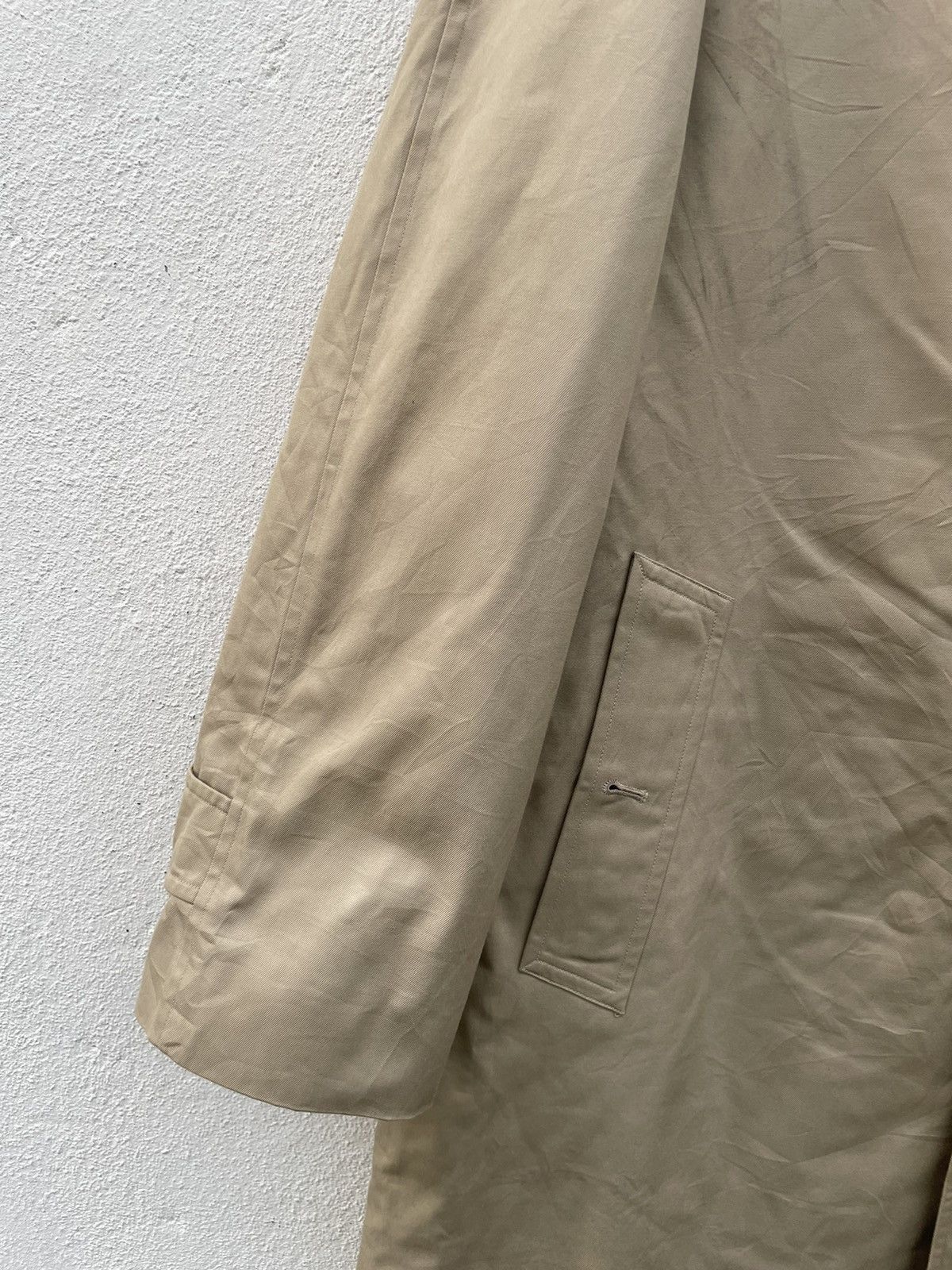Burberry Prorsum × Vintage Vintage Burberrys Nova Checked Trench Jacket Size US M / EU 48-50 / 2 - 5 Thumbnail