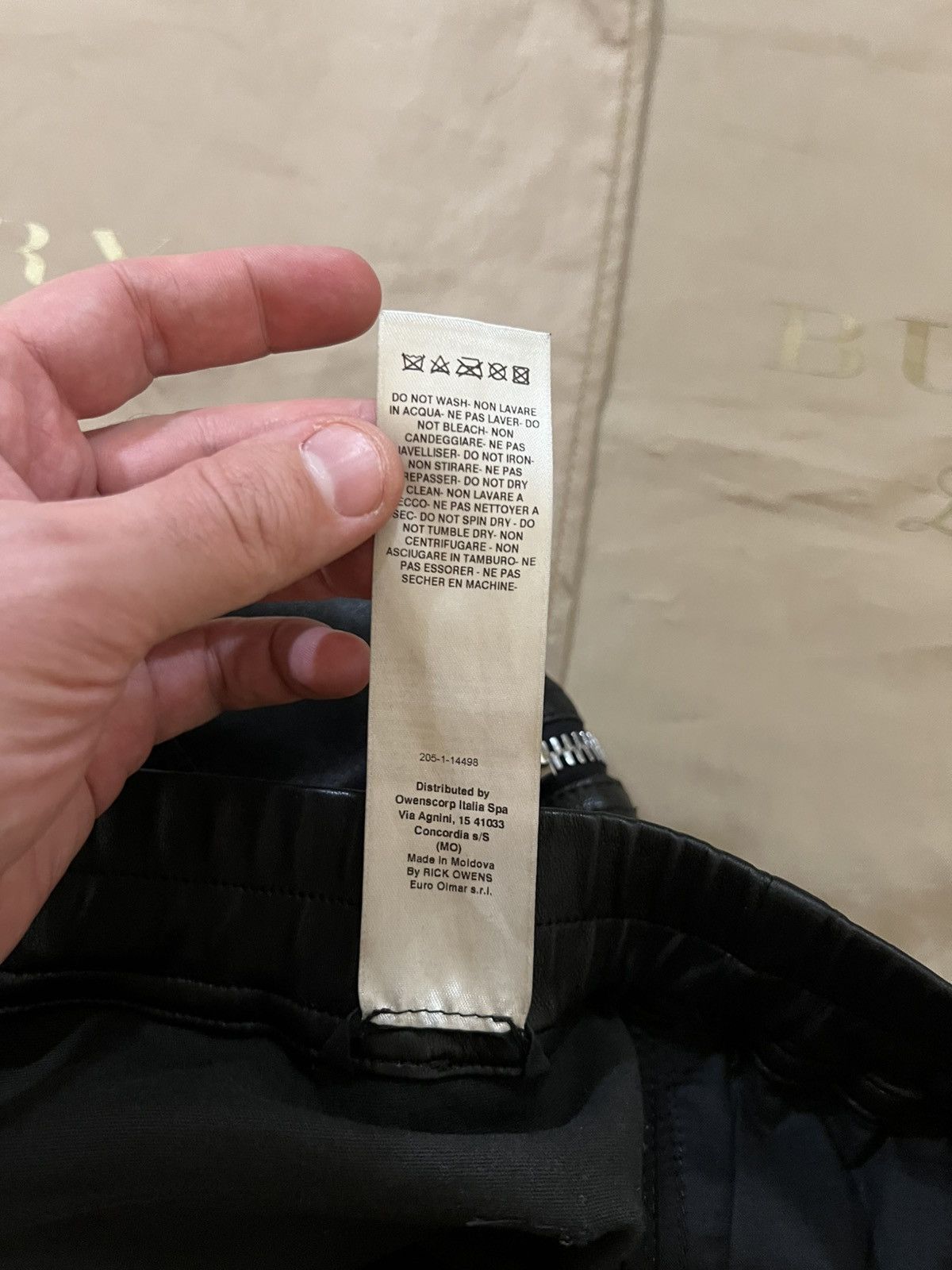 Rick Owens Rick Owens Tecuatl SS2020 Cargo Pants leather size 52 $4500 Size US 34 / EU 50 - 6 Thumbnail