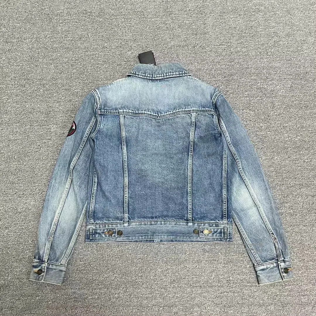 Saint Laurent Paris Saint Laurent SLP Washed Denim Jacket. Size US S / EU 44-46 / 1 - 2 Thumbnail