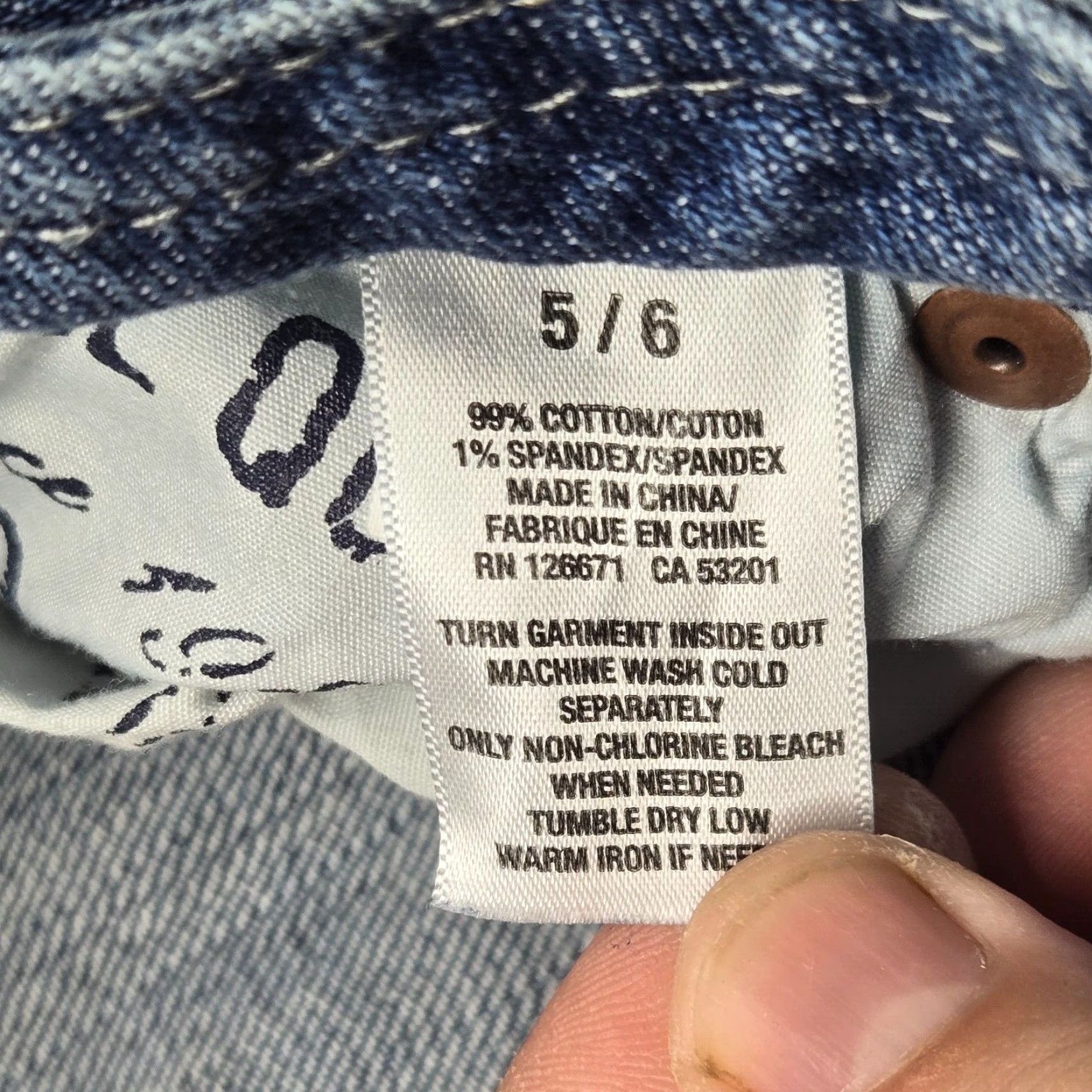 Vintage Aéropostale Jeans Adult Women's 5/6 Medium Wash Denim Jegging Blue Womens Size 28" / US 6 / IT 42 - 4 Thumbnail
