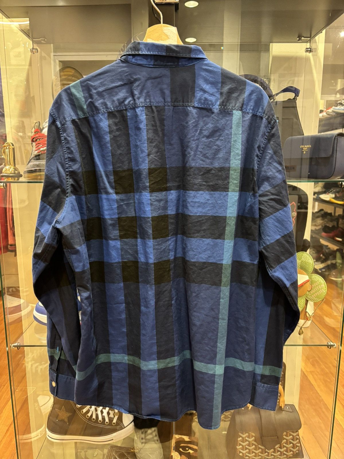 Burberry Burberry Brit Button Down Shirt Size US XL / EU 56 / 4 - 2 Thumbnail