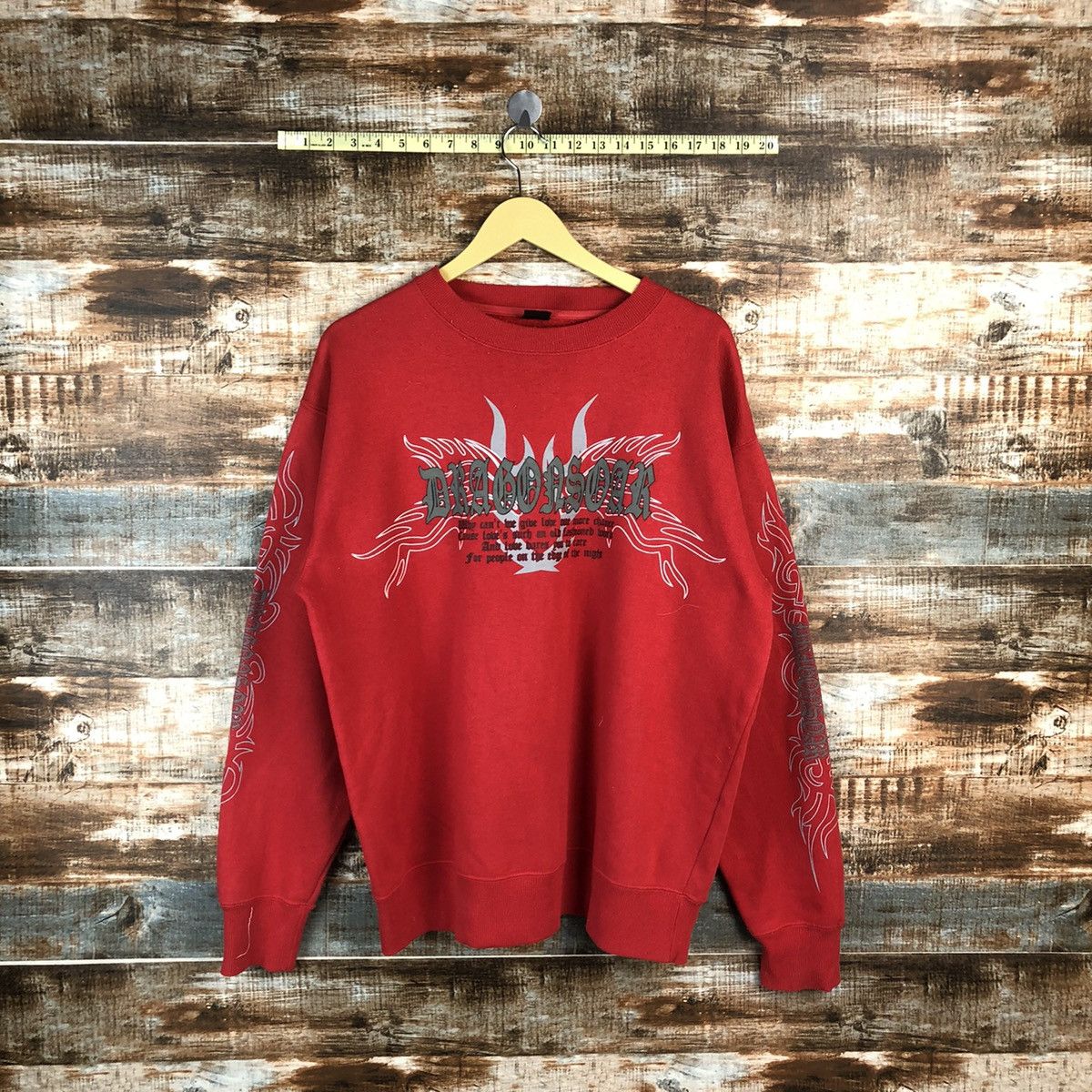 Japanese Brand × Vintage Vintage Beaumere Red Sweatshirts #971 Size US XL / EU 56 / 4 - 1 Thumbnail
